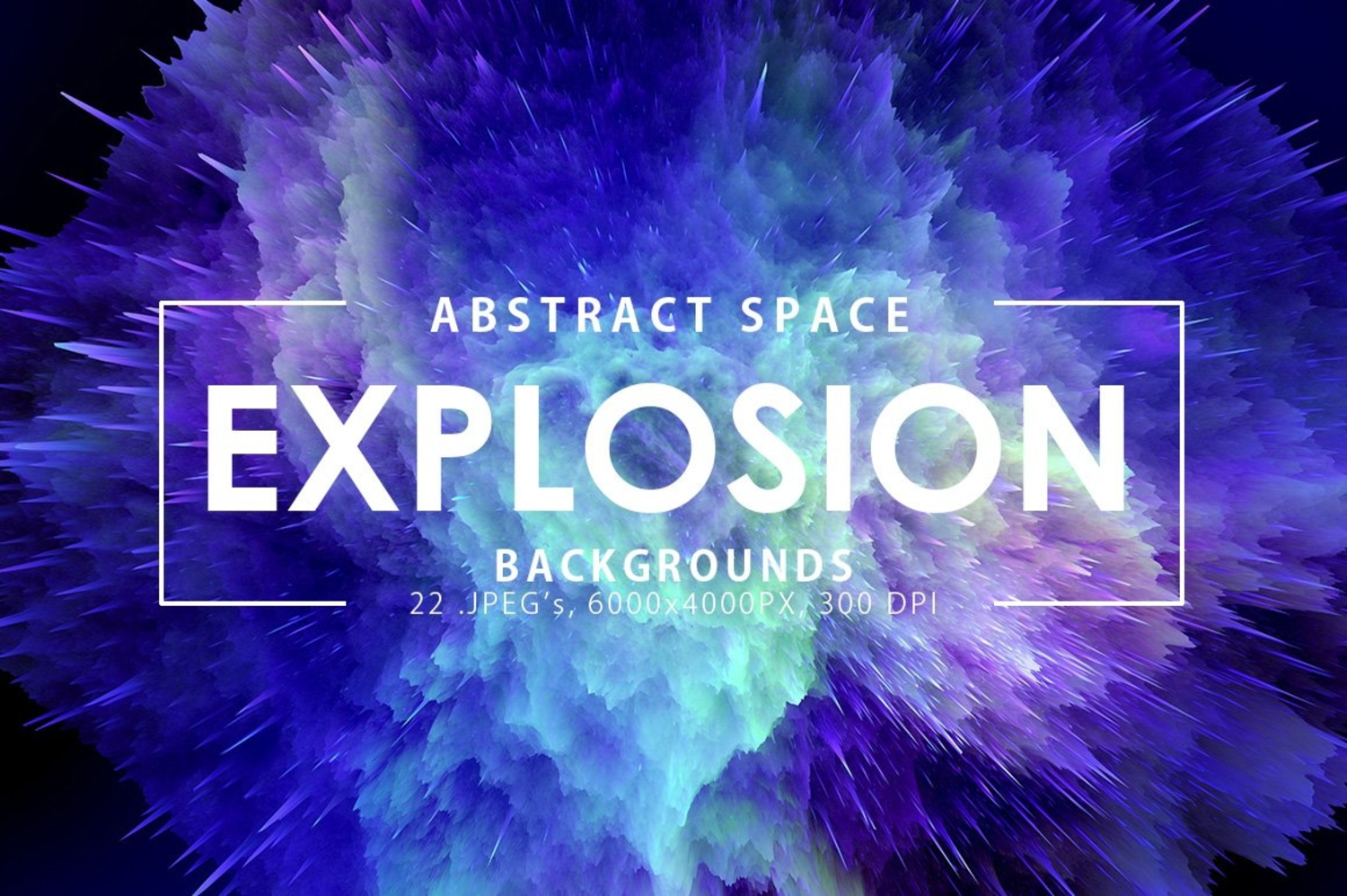 362 太空爆炸背景 Space Explosion Backgrounds