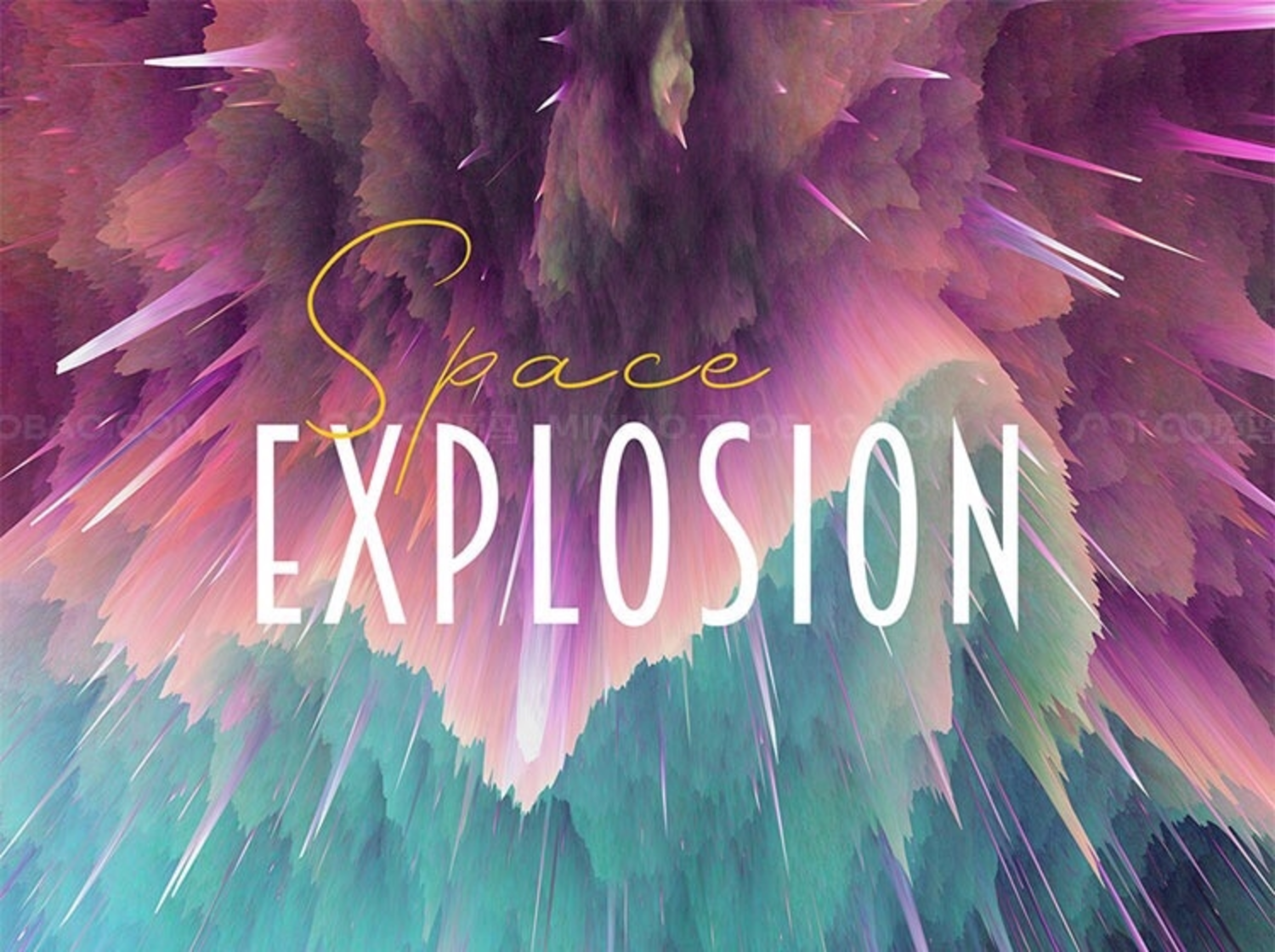 362 太空爆炸背景 Space Explosion Backgrounds