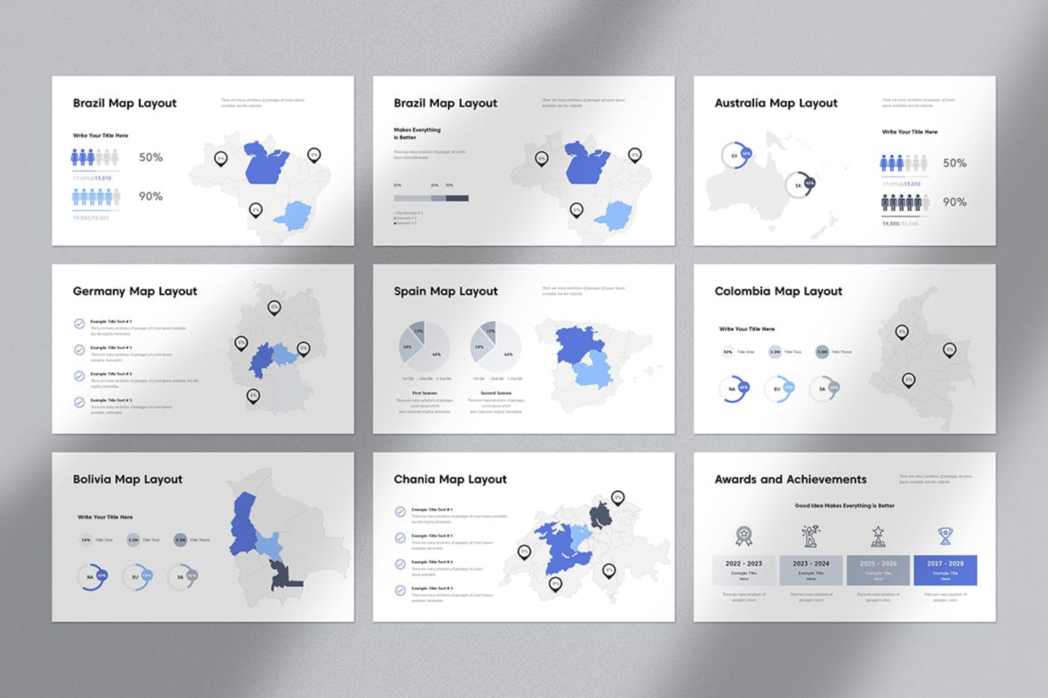 2116 简洁商务营销方案市场调查分析数据报告演示PPT+Keynote模板 Mareting Plan Presentation Template@GOOODME.COM