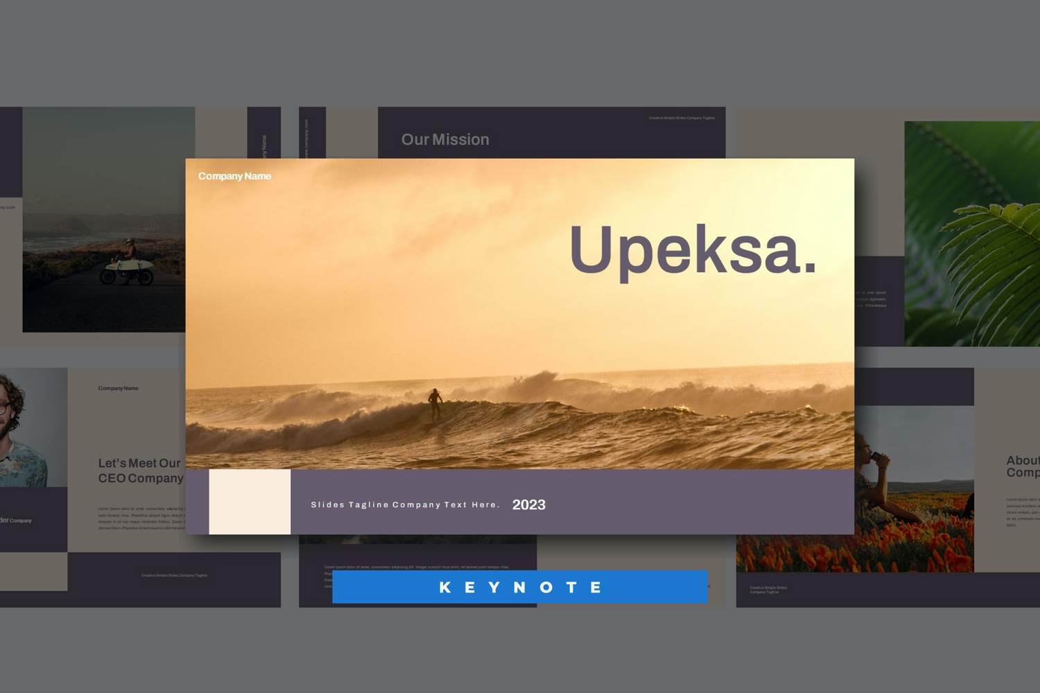 2120 摄影旅游团队主题演讲Keynote模板 Upeksa Keynote@GOOODME.COM