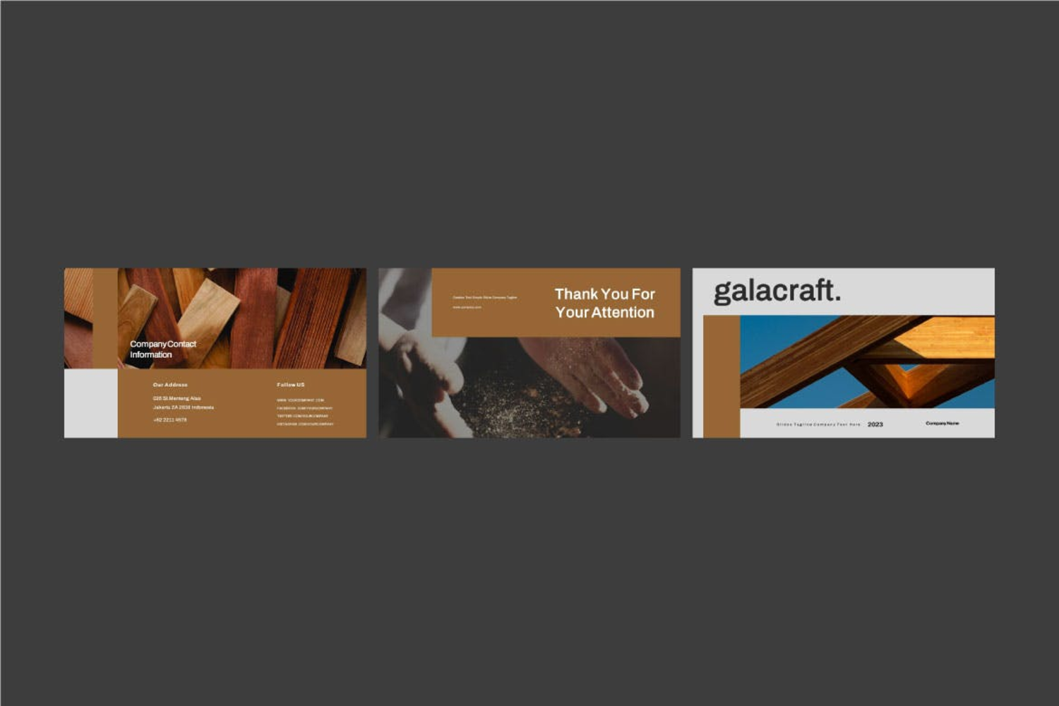 2121 室内装修设计团队作品集展示公司介绍演讲Keynote模板 Galacraft Keynote@GOOODME.COM