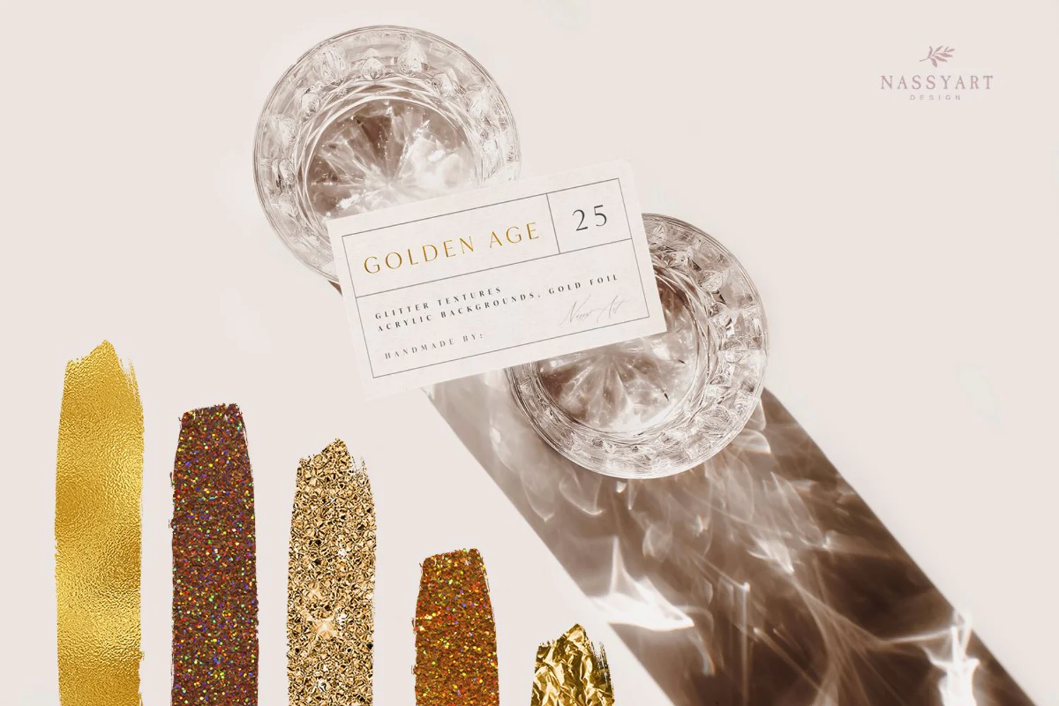 2086 25款高清奢华金属黄金箔装饰贴图材质肌理背景图片纹理jpg素材25 Golden Age Luxury Textures