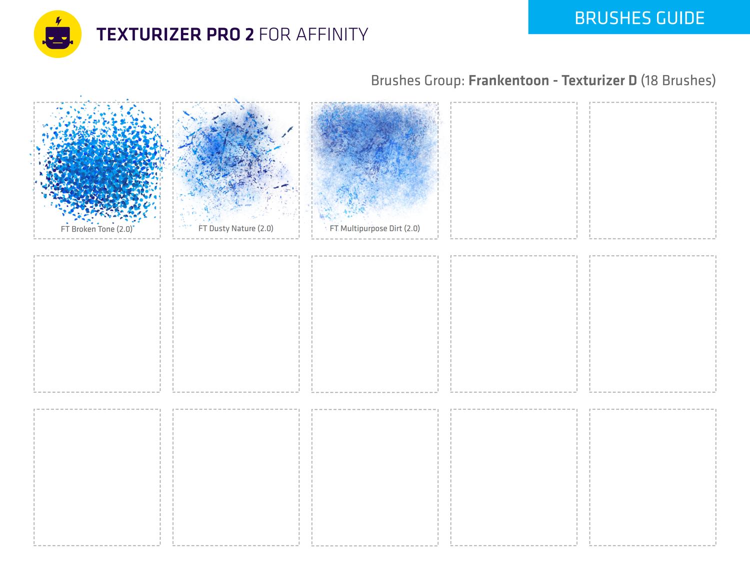 2092 Affinity儿童插画噪点纹理笔刷 Texturizer Pro 2