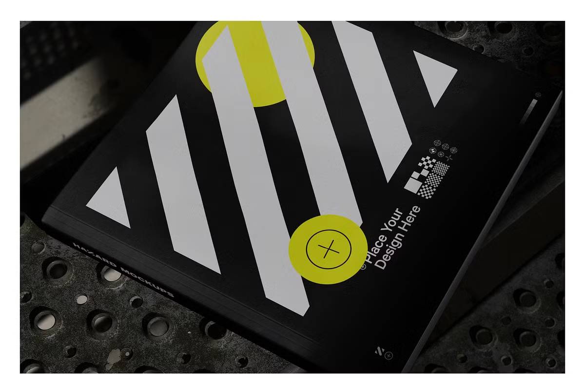 品牌VI全套PSD分层模板 高清企业形象设计素材包 限量特惠即用型12x Dark Branding Mockup Bundle-果觅网
