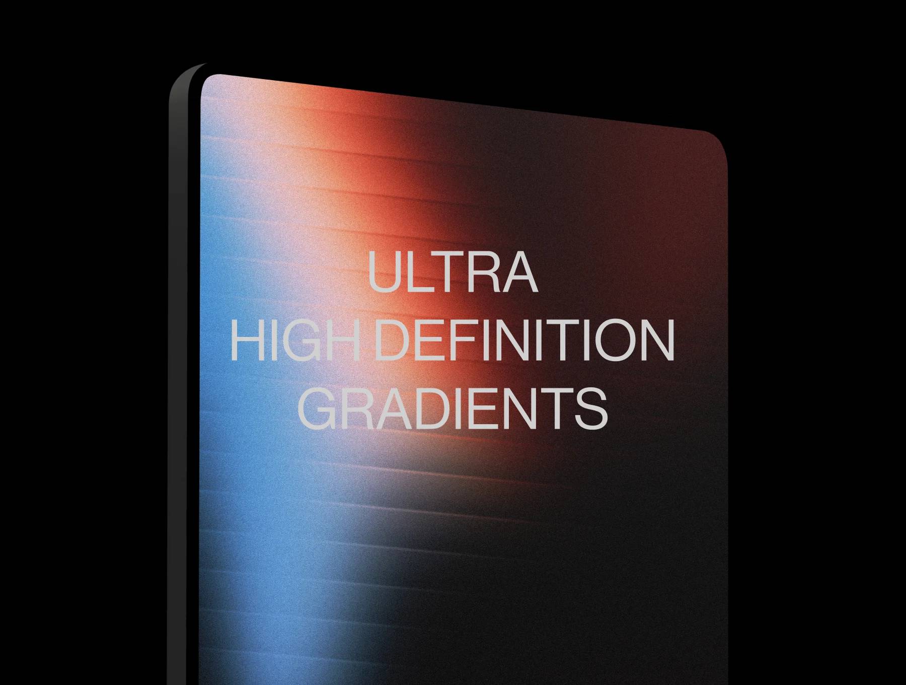 5K炫彩玻璃渐变UI素材包 水晶质感透明设计 现代网页APP特效Fractal Maze Gradient-果觅网