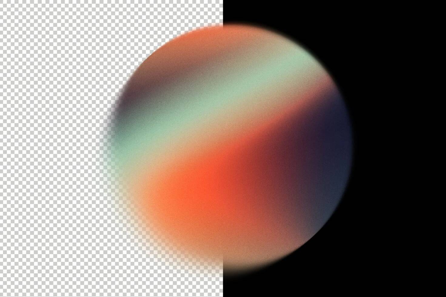 高端渐变素材包12款PSD分层设计36纹理6色系4000px高清源文件Gradient Shapes Colletion-果觅网
