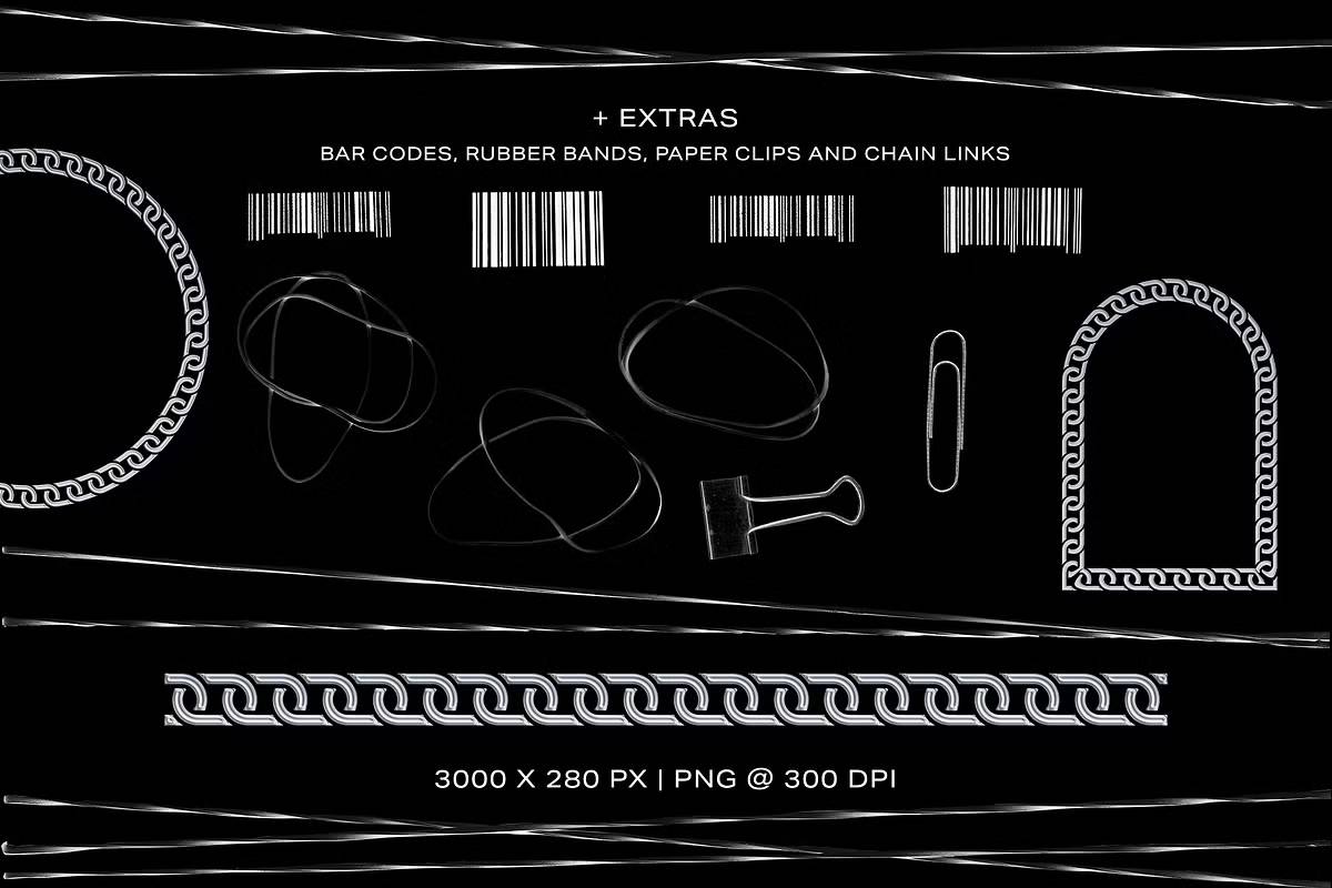 暗黑工业风纹理素材包91款PNG高清设计师必备创意元素合集Onyx Graphics Pack-果觅网