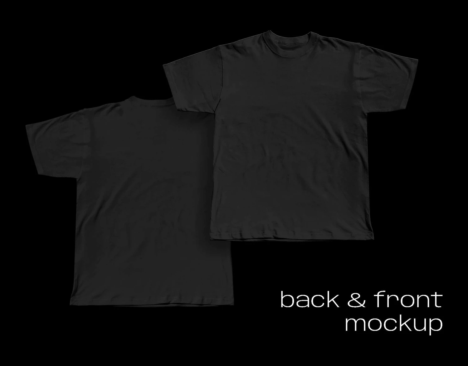 1586 可商用短袖T恤4K高清样机4K T-Shirt Mockup Template