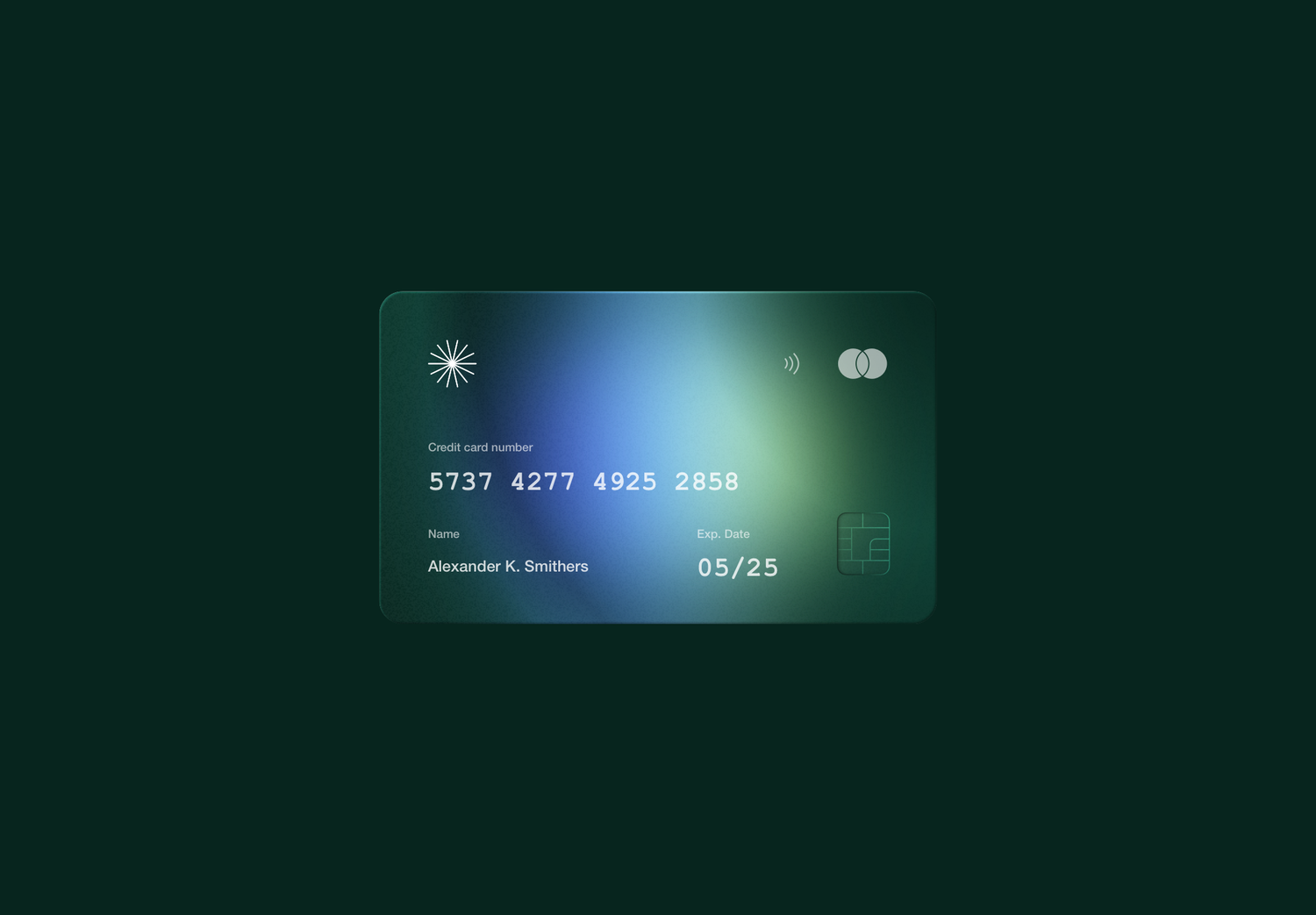 1854 半透明磨砂金属信用卡名片卡片设计模板素材(Fig-sketch) 3D Metal Credit Card Mockups – Fintech & SaaS