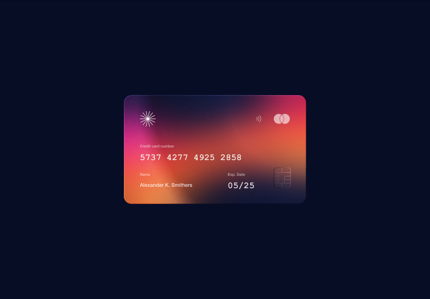 1854 半透明磨砂金属信用卡名片卡片设计模板素材(Fig-sketch) 3D Metal Credit Card Mockups – Fintech & SaaS