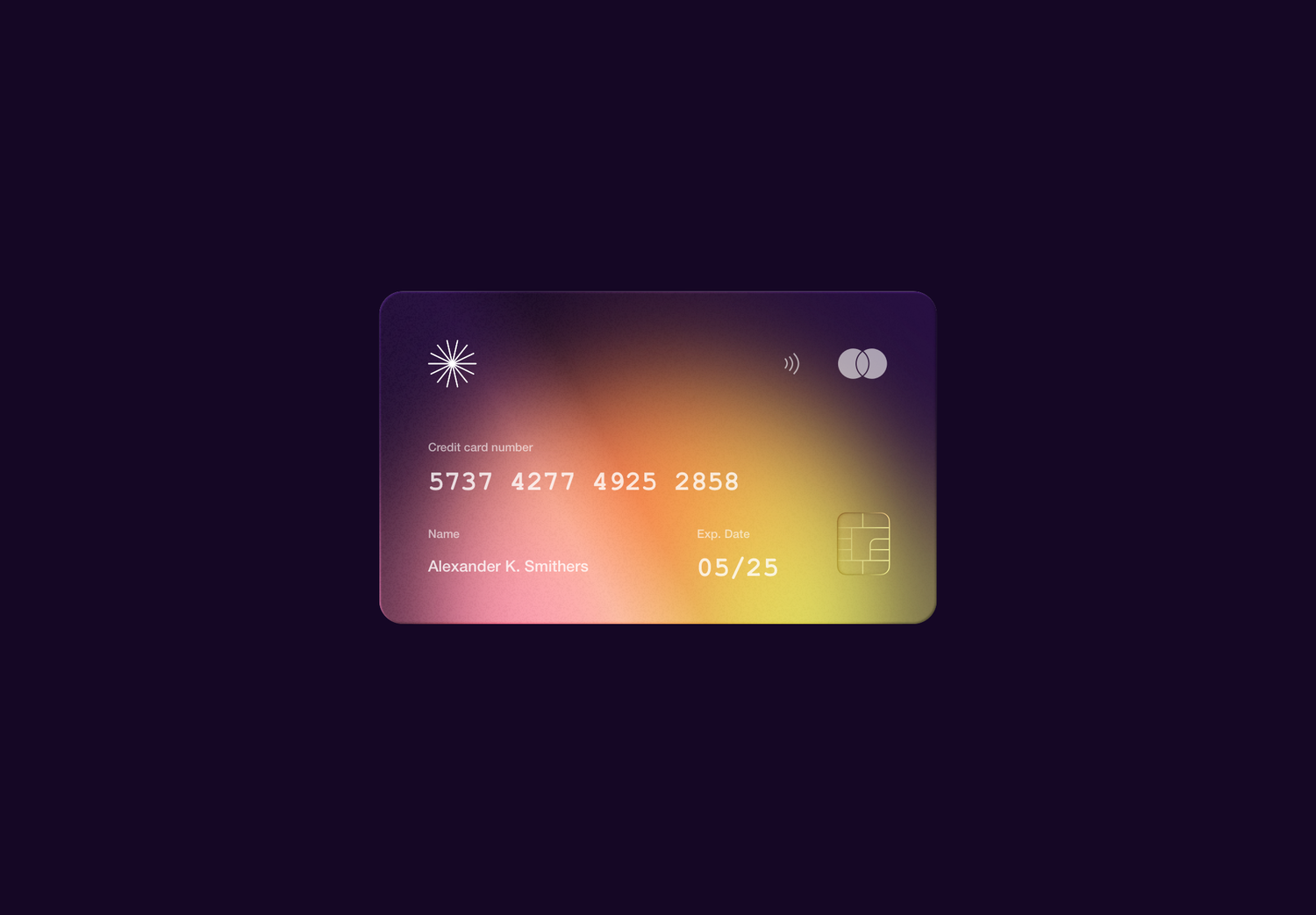 1854 半透明磨砂金属信用卡名片卡片设计模板素材(Fig-sketch) 3D Metal Credit Card Mockups – Fintech & SaaS