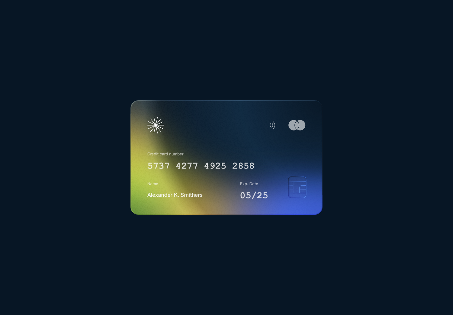 1854 半透明磨砂金属信用卡名片卡片设计模板素材(Fig-sketch) 3D Metal Credit Card Mockups – Fintech & SaaS