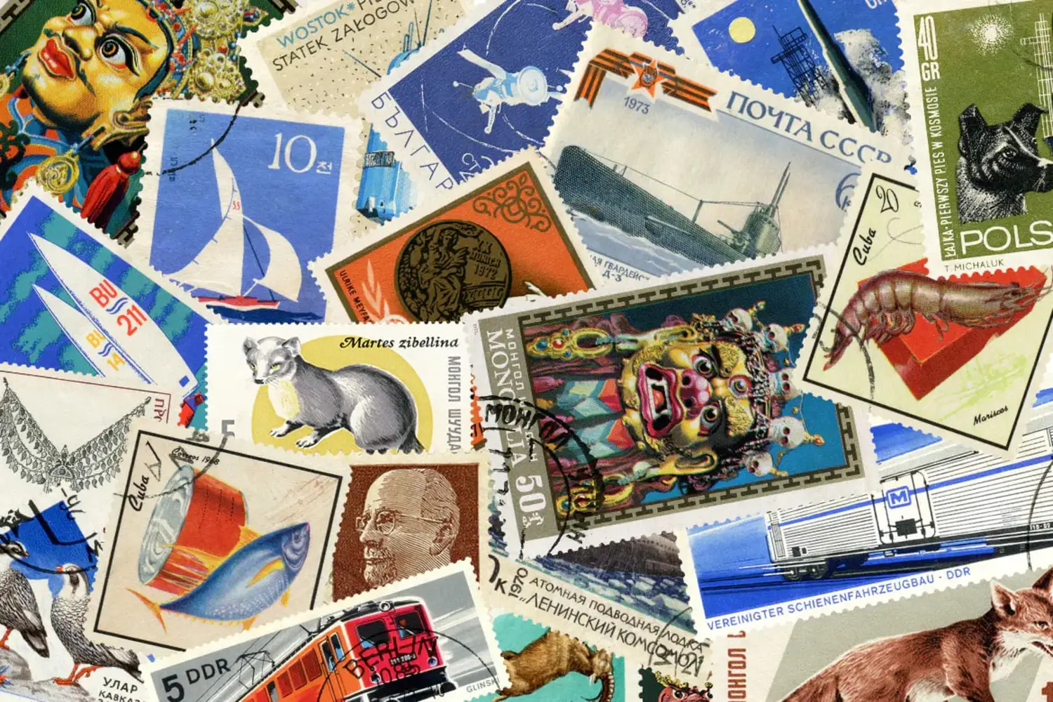 1859 25款复古邮票贴纸PNG免抠拼贴素材25 Postage Stamps v