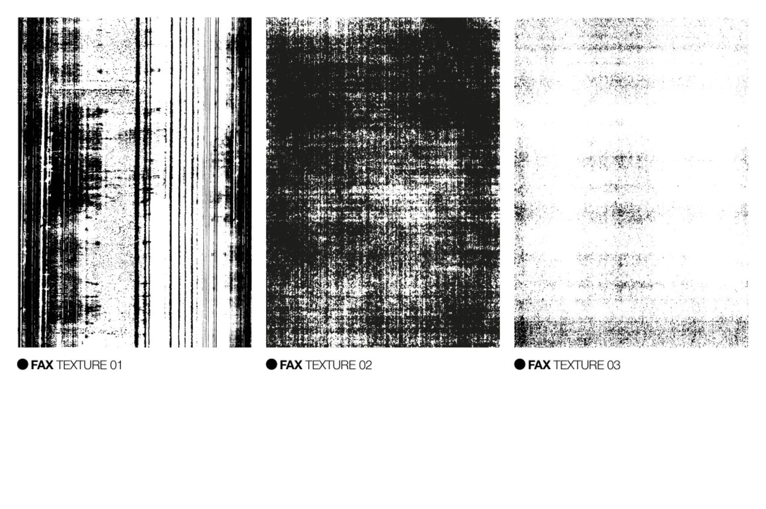 1894 矢量传真打印印刷机漏墨效果叠加AI素材FAX_TEXTURES