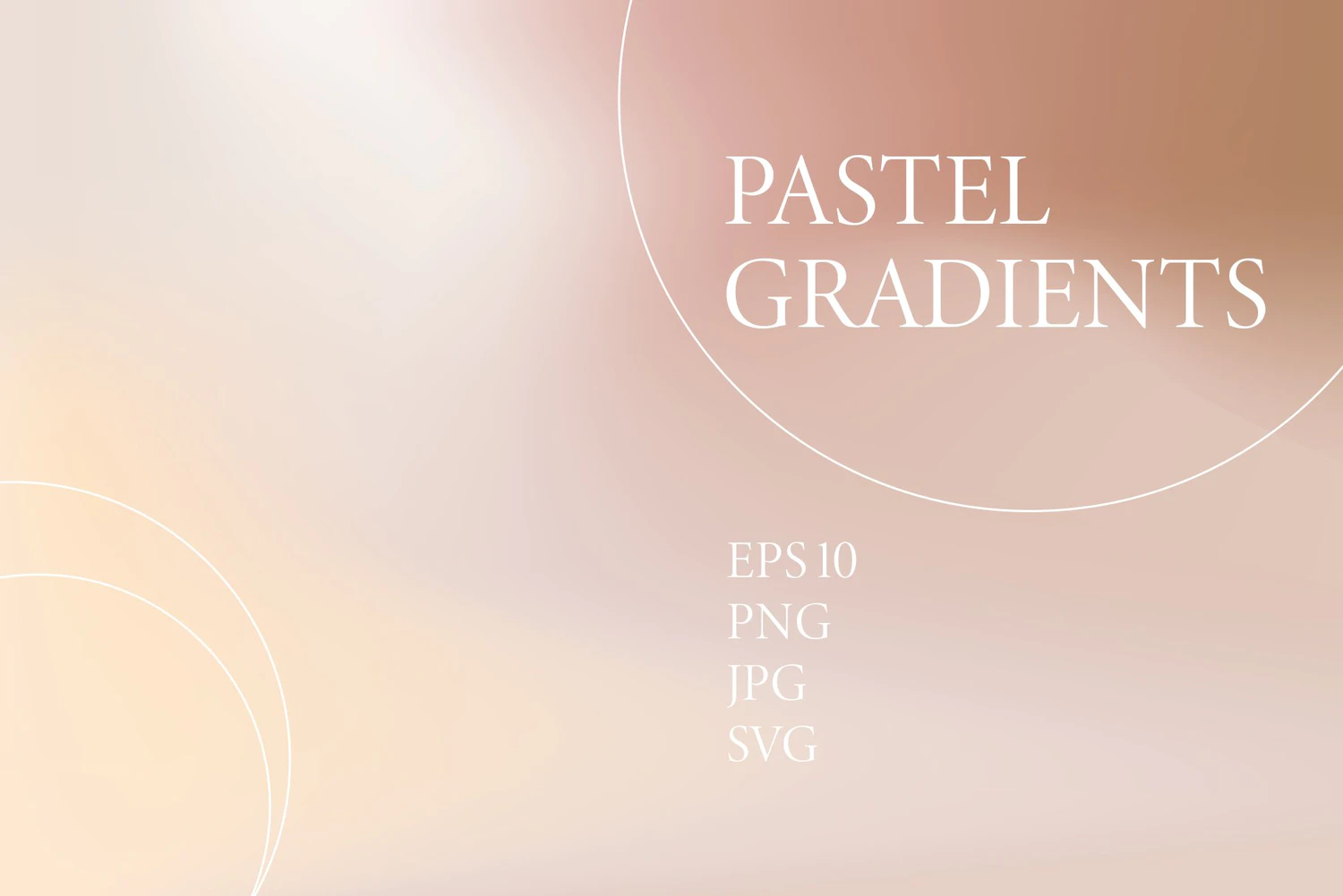 1909 30款蒙脓渐变清新背景素材 Pastel Gradients