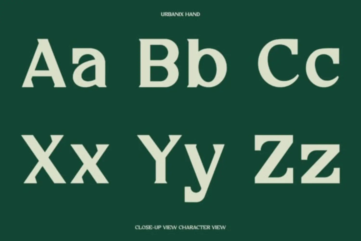 1942 标题字体英文衬线装饰字体