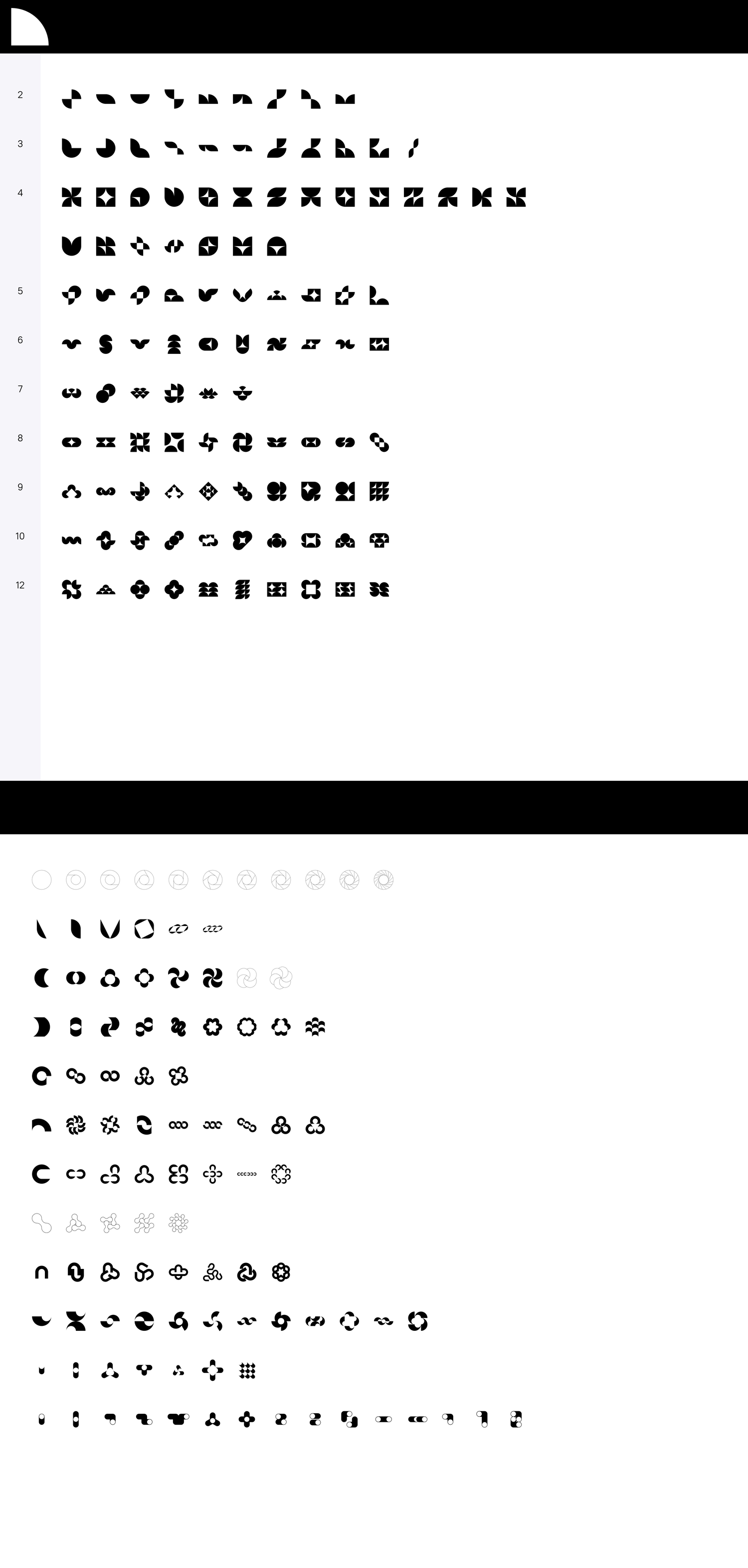 1946 矢量抽象几何图标AI素材FIG图形素材 Shape Spectrum