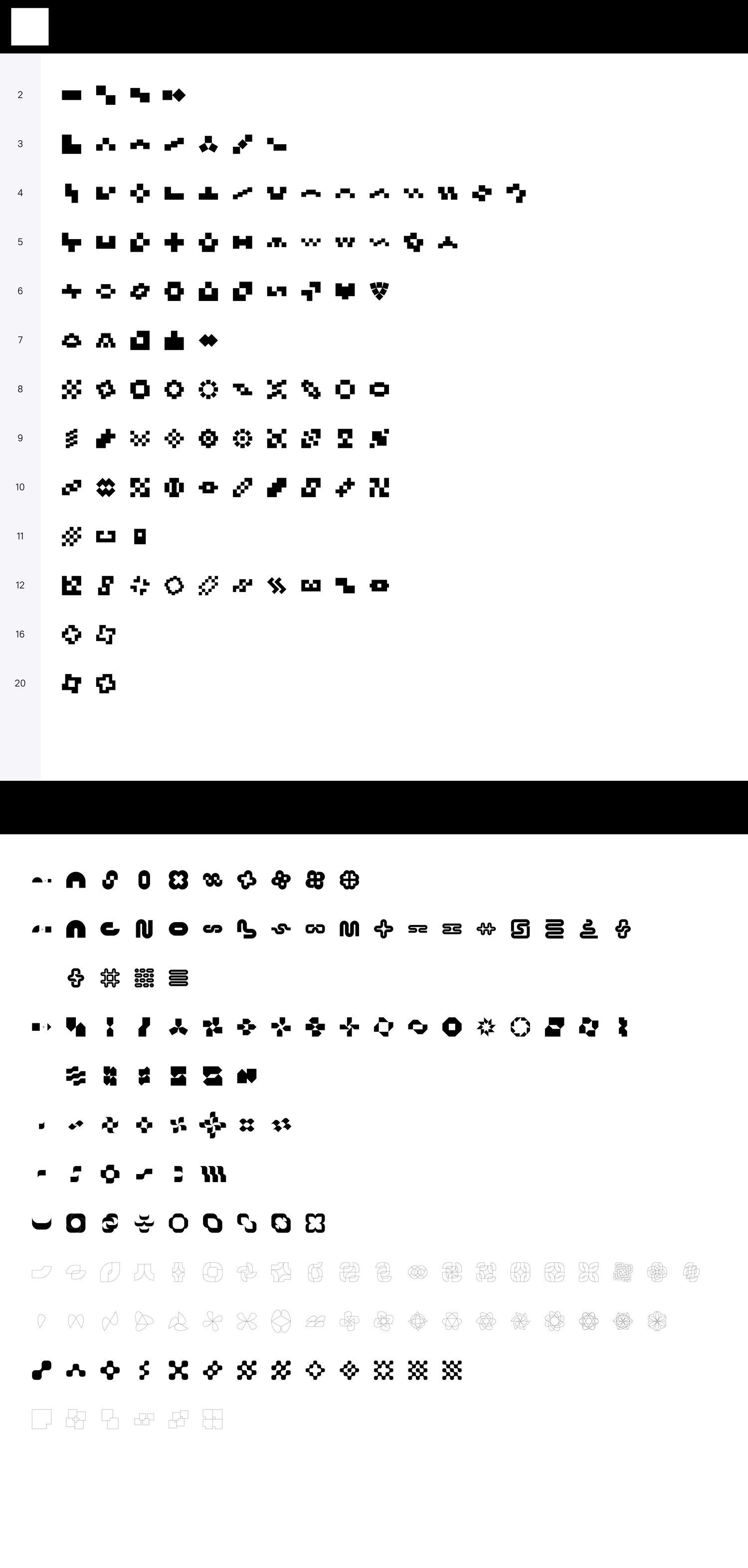 1946 矢量抽象几何图标AI素材FIG图形素材 Shape Spectrum