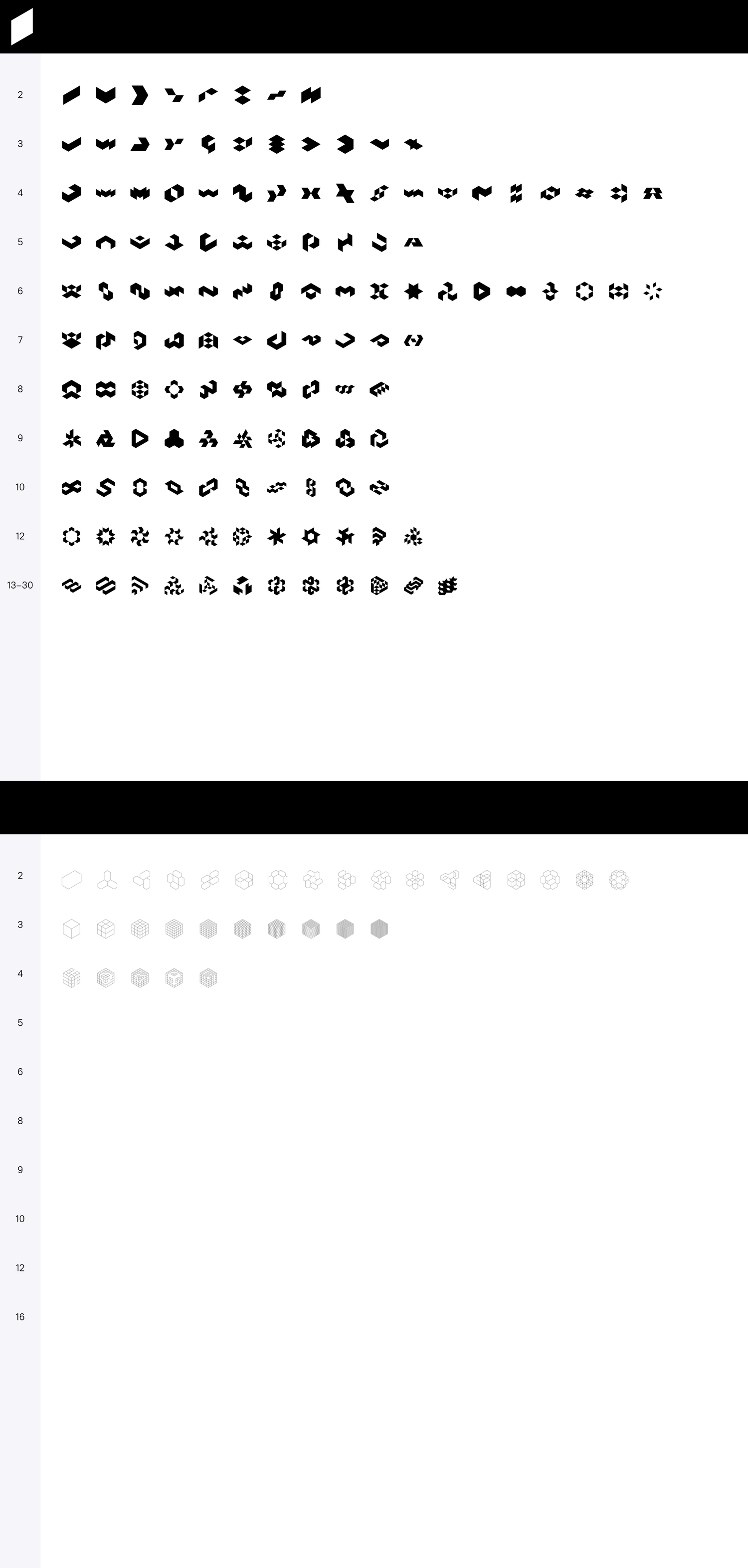 1946 矢量抽象几何图标AI素材FIG图形素材 Shape Spectrum