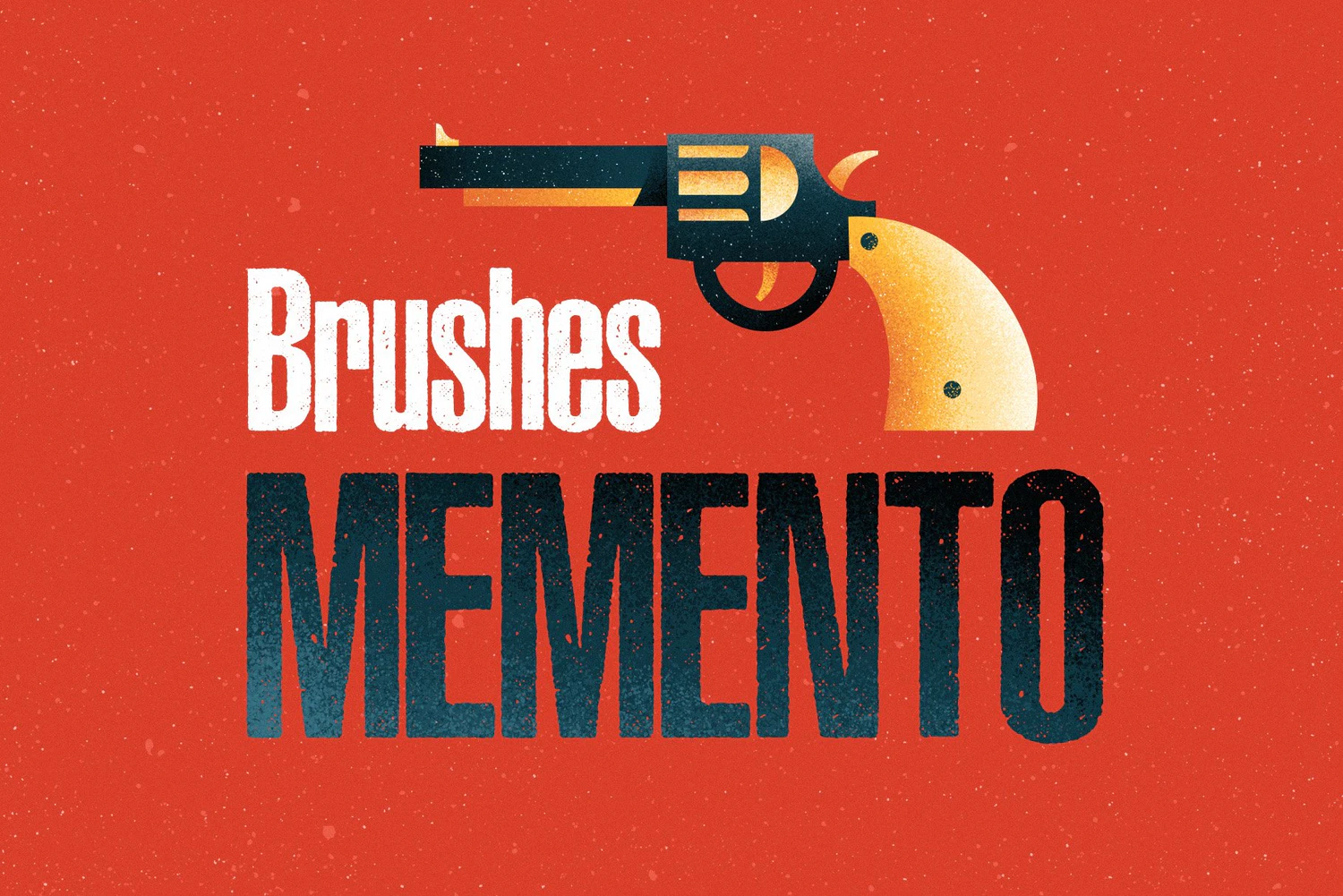 1975 平板电脑手绘创造散点阴影效果处理Procreate笔刷下载 Memento Shader Procreate Brushes