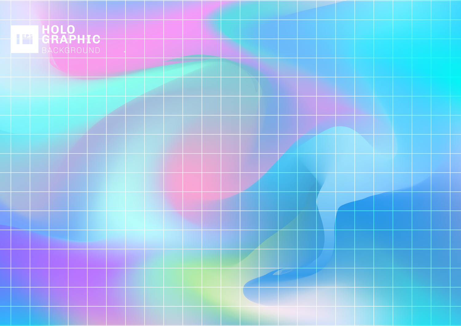 2164 9款梦幻渐变高清背景素材Abstract Holographic Background