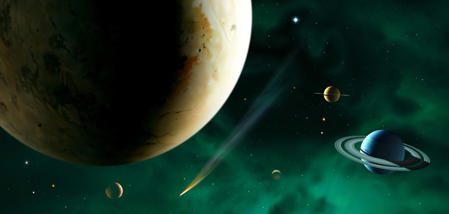 2307 90款宇宙太空星空空间站卫星高清渲染背景素材 EF08 Spaceimage Vol