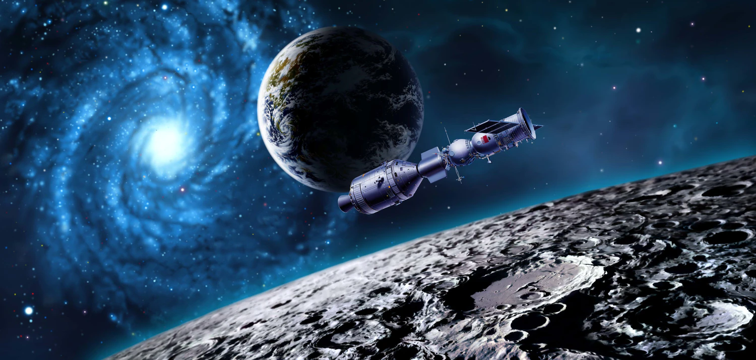 2307 90款宇宙太空星空空间站卫星高清渲染背景素材 EF08 Spaceimage Vol