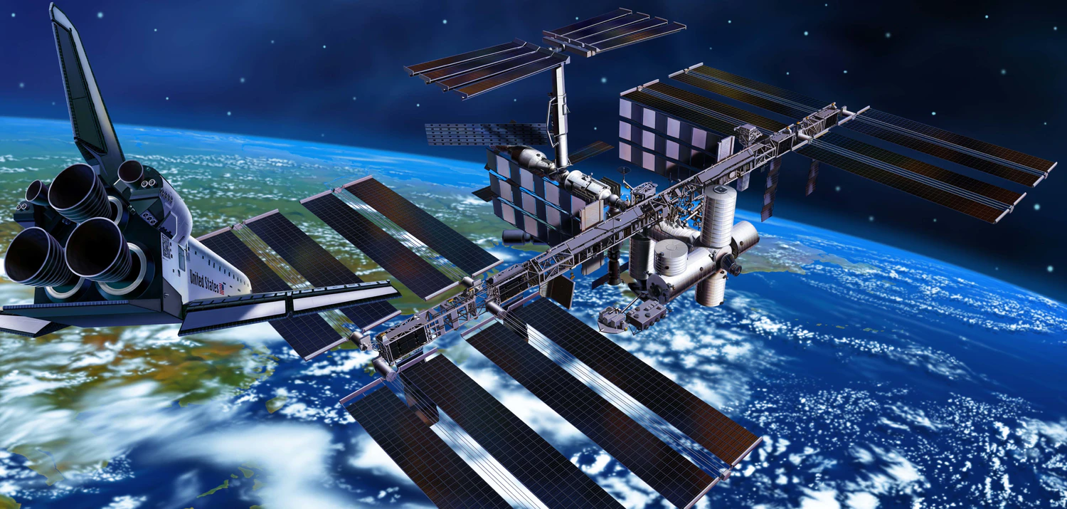 2307 90款宇宙太空星空空间站卫星高清渲染背景素材 EF08 Spaceimage Vol