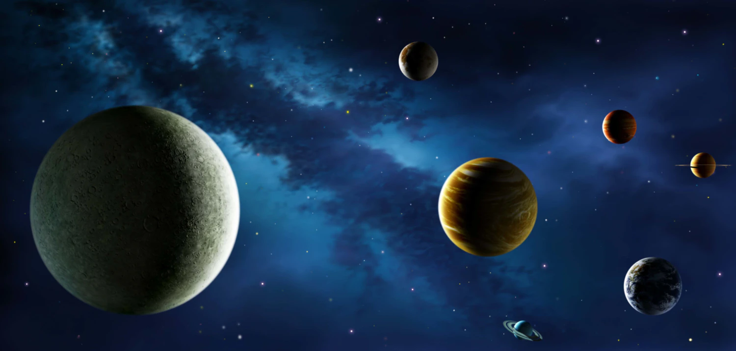 2307 90款宇宙太空星空空间站卫星高清渲染背景素材 EF08 Spaceimage Vol