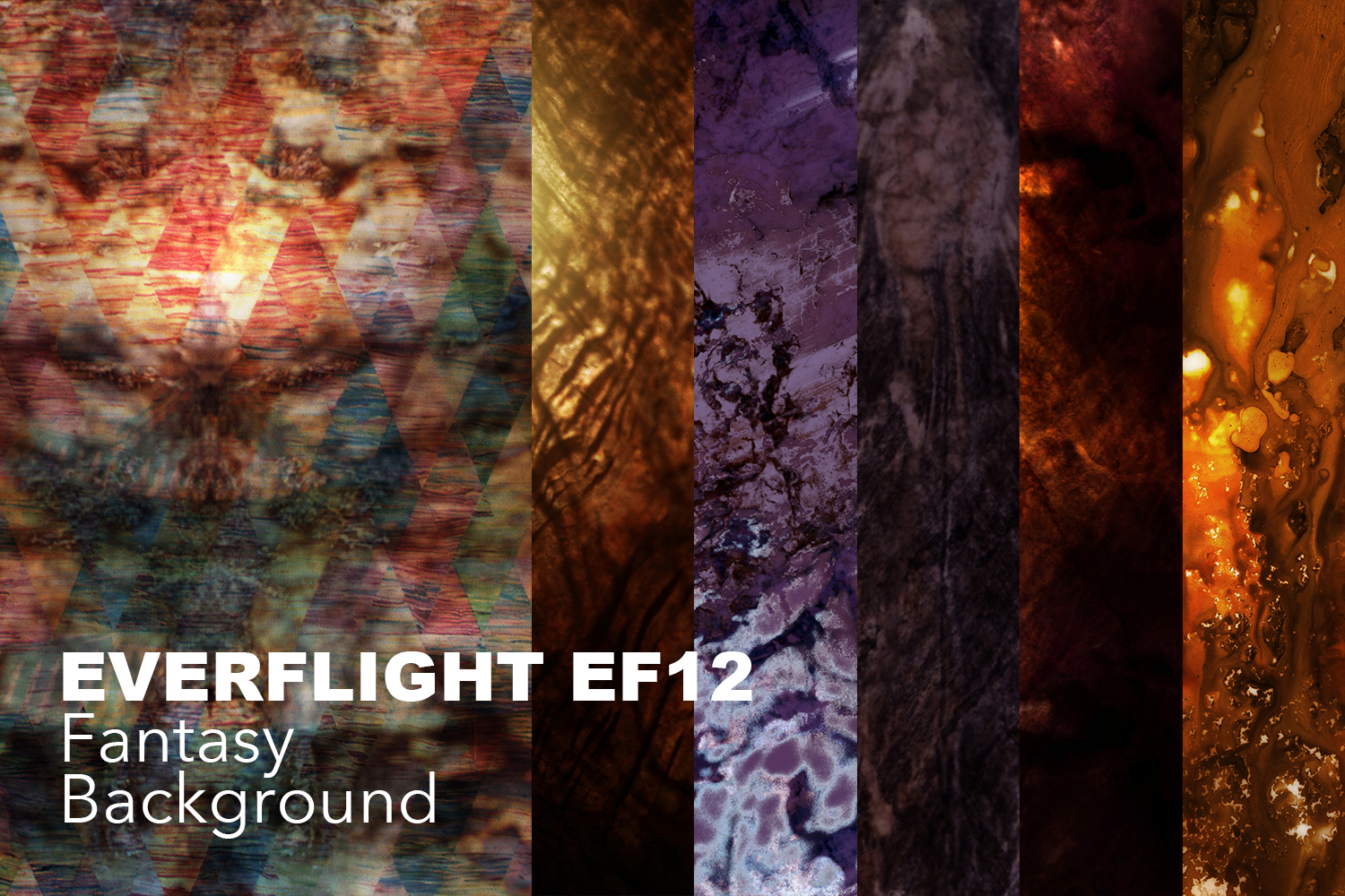2311 81款肌理背景叠加元素高清图片素材 Everflight EF12 Fantasy Background