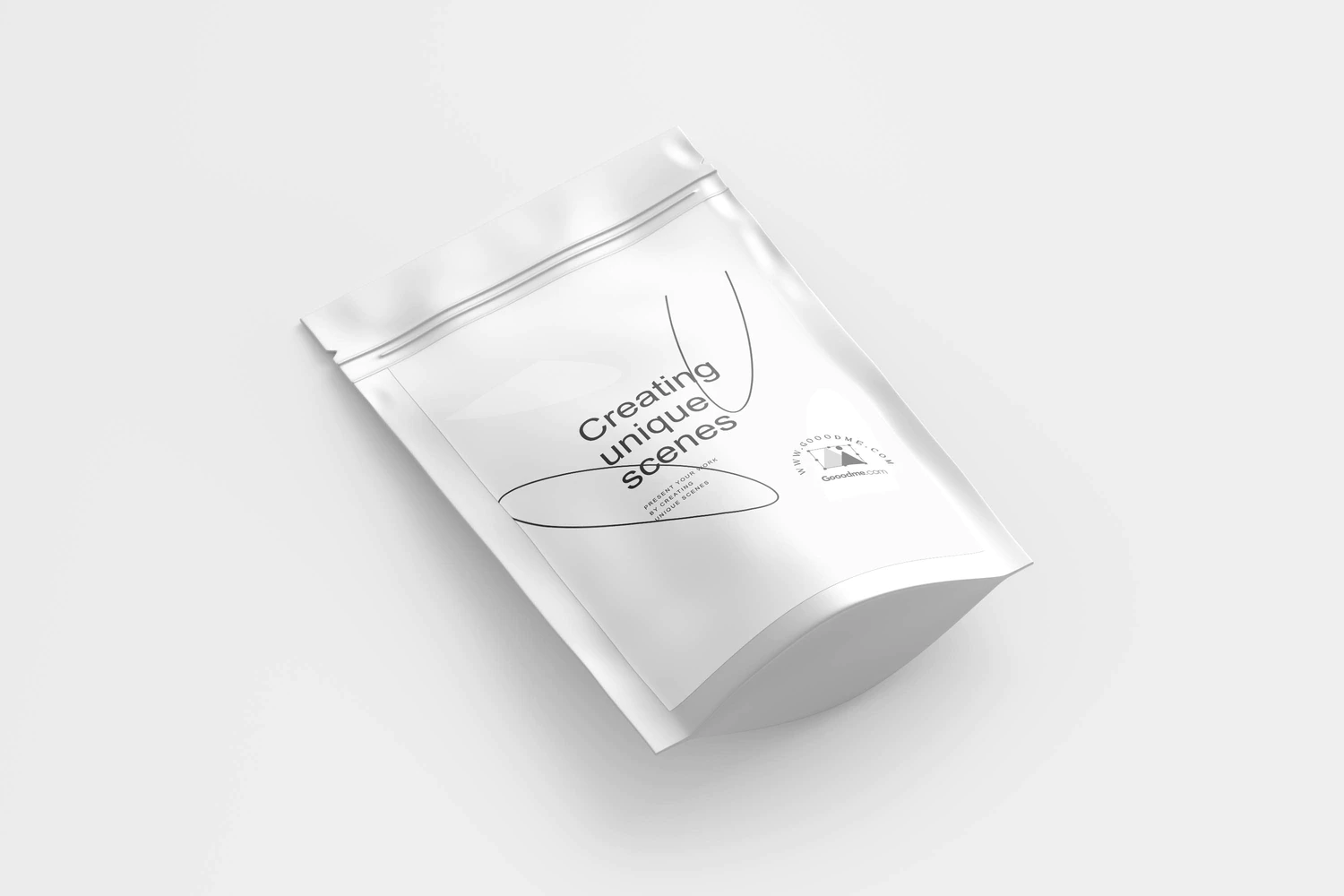 2339 12款可商用自封自立袋食品茶叶包装设计PS样机