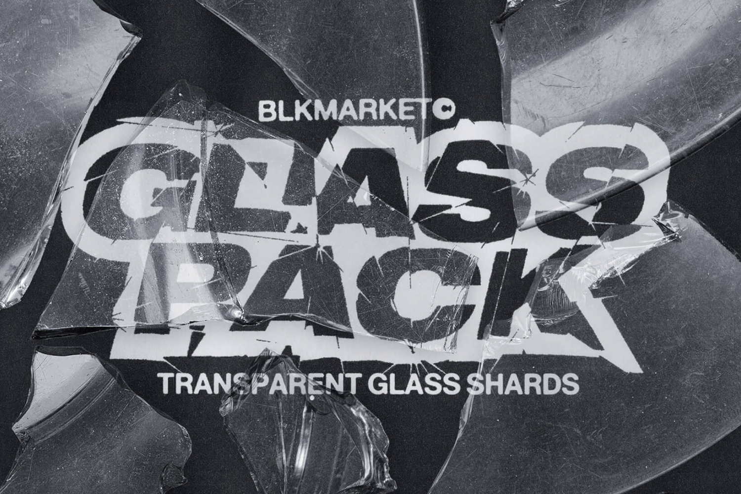 2364 100+款破碎玻璃瓶子碎片高清PNG免抠设计元素素材 GLASSPACK – BLKMARKET