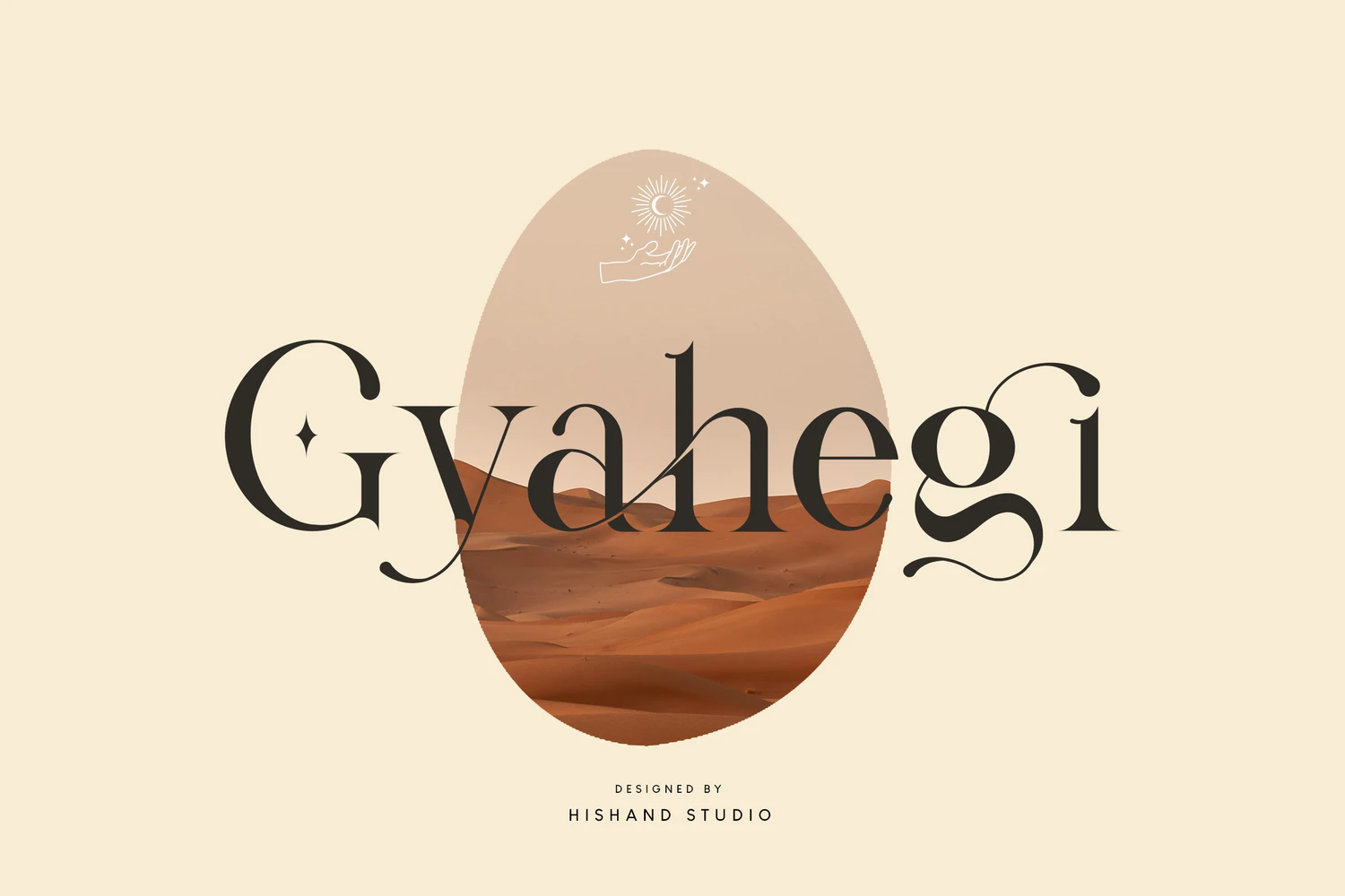 2373 Gyahegi 现代优雅英文连字衬线字体 Gyahegi Modern Serif Font
