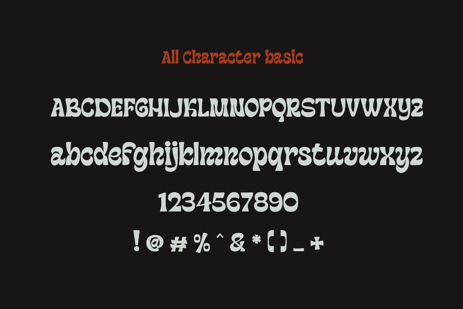 2424 潮流逆反差卡通英文艺术标题字体Machinkly Display Font