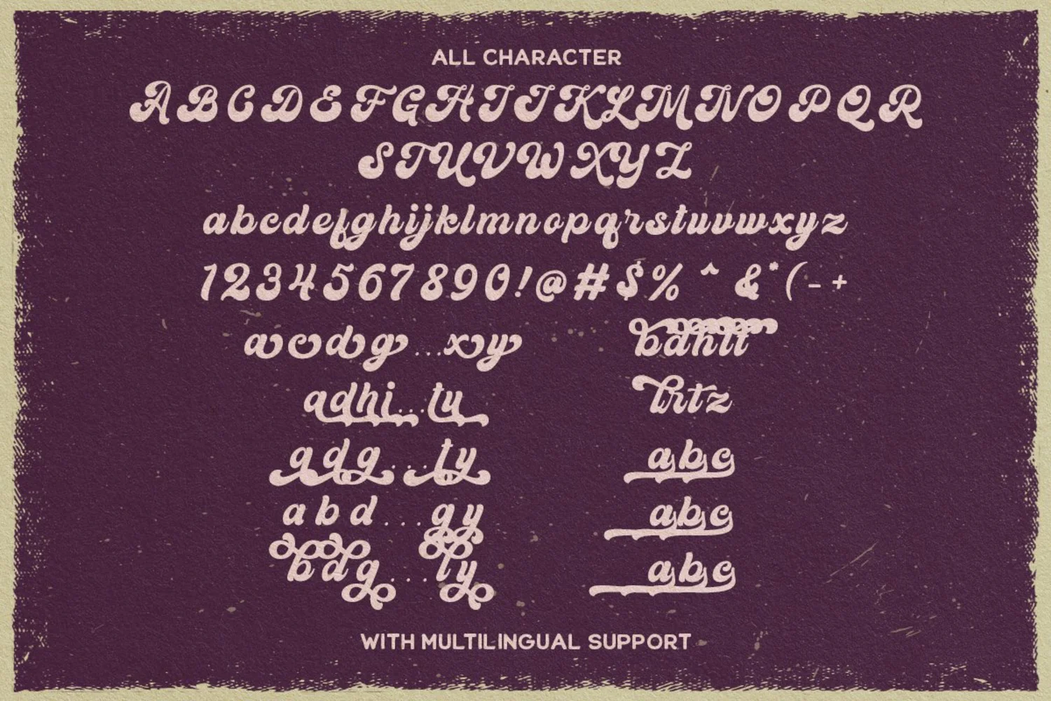 2584 60年代复古粗体标题徽标设计英文字体 Kandani – Retro Bold Script