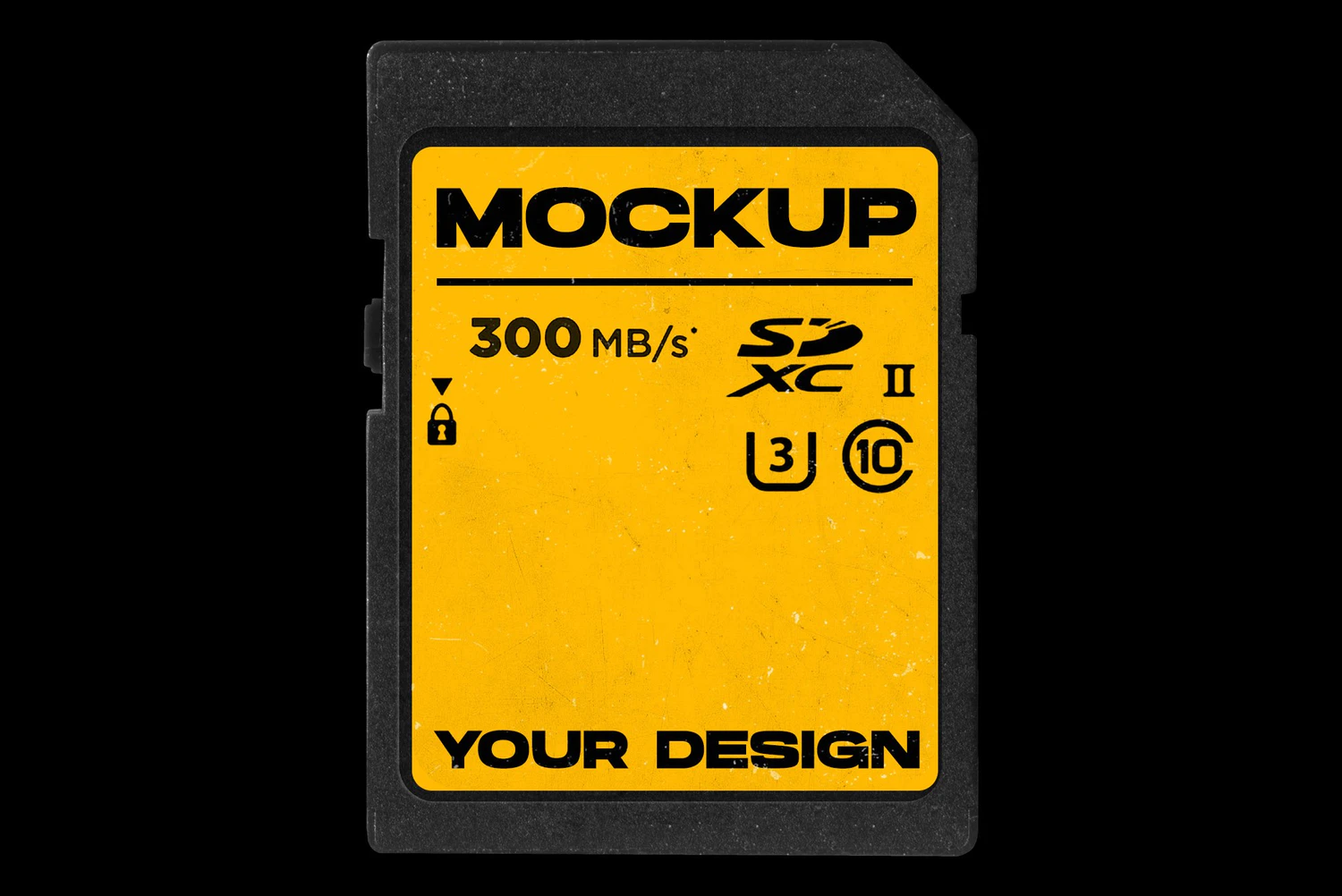 2647 电子品牌设计内存卡SD卡展示高清PNG模型 SD Memory Card Mockup