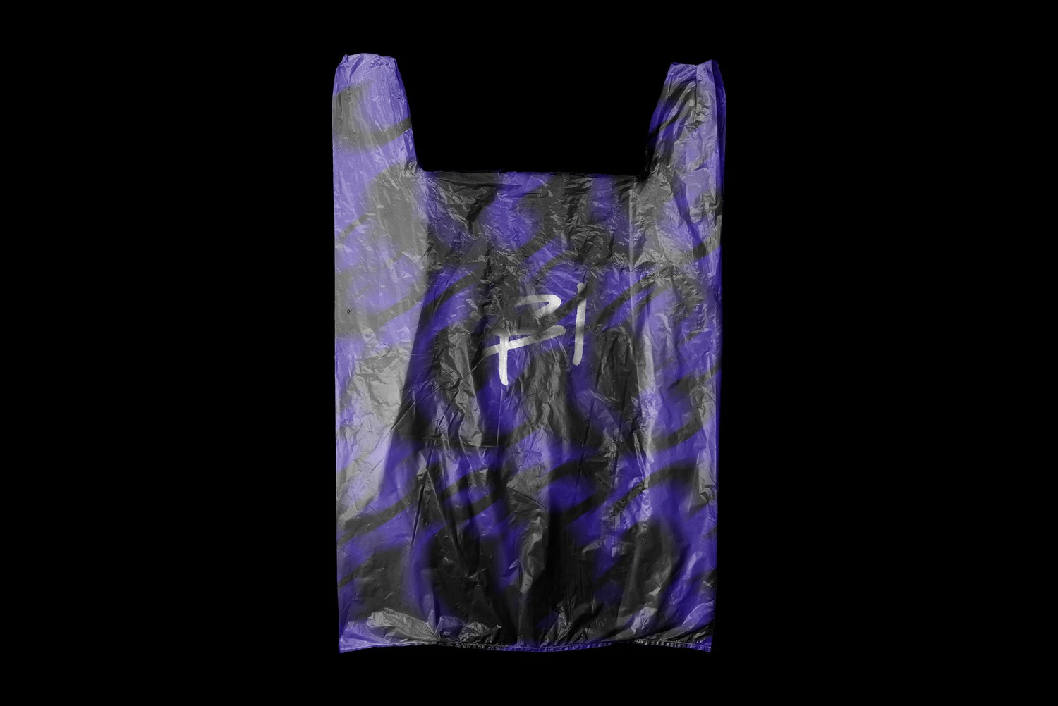 2648 环保塑料购物纸袋垃圾袋包装设计贴图样机PSD模型 Plastic Shopping Bag Mockup