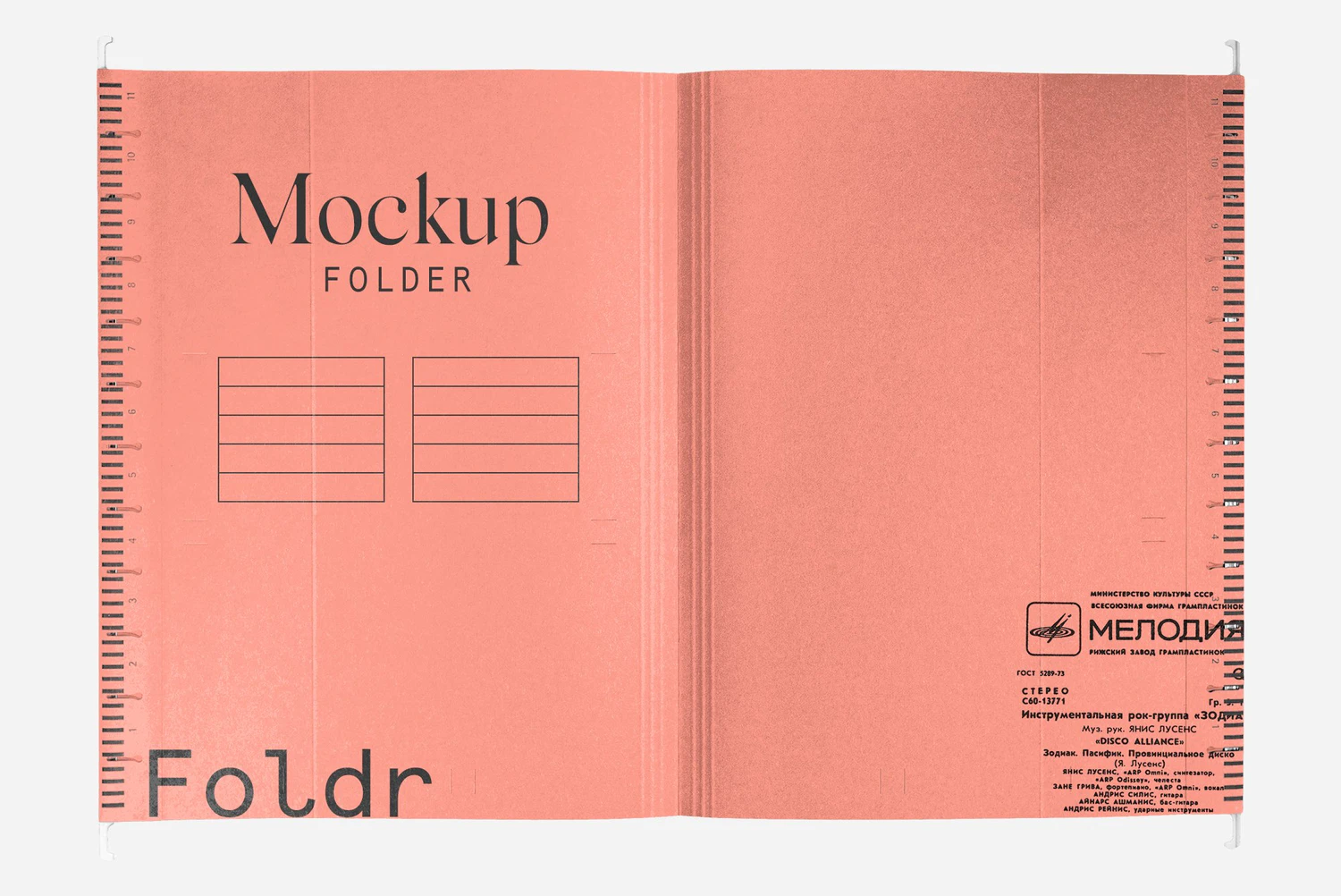 2650 9款逼真纸质文件夹模型背景图片PS设计素材 Paper File Folder Mockup