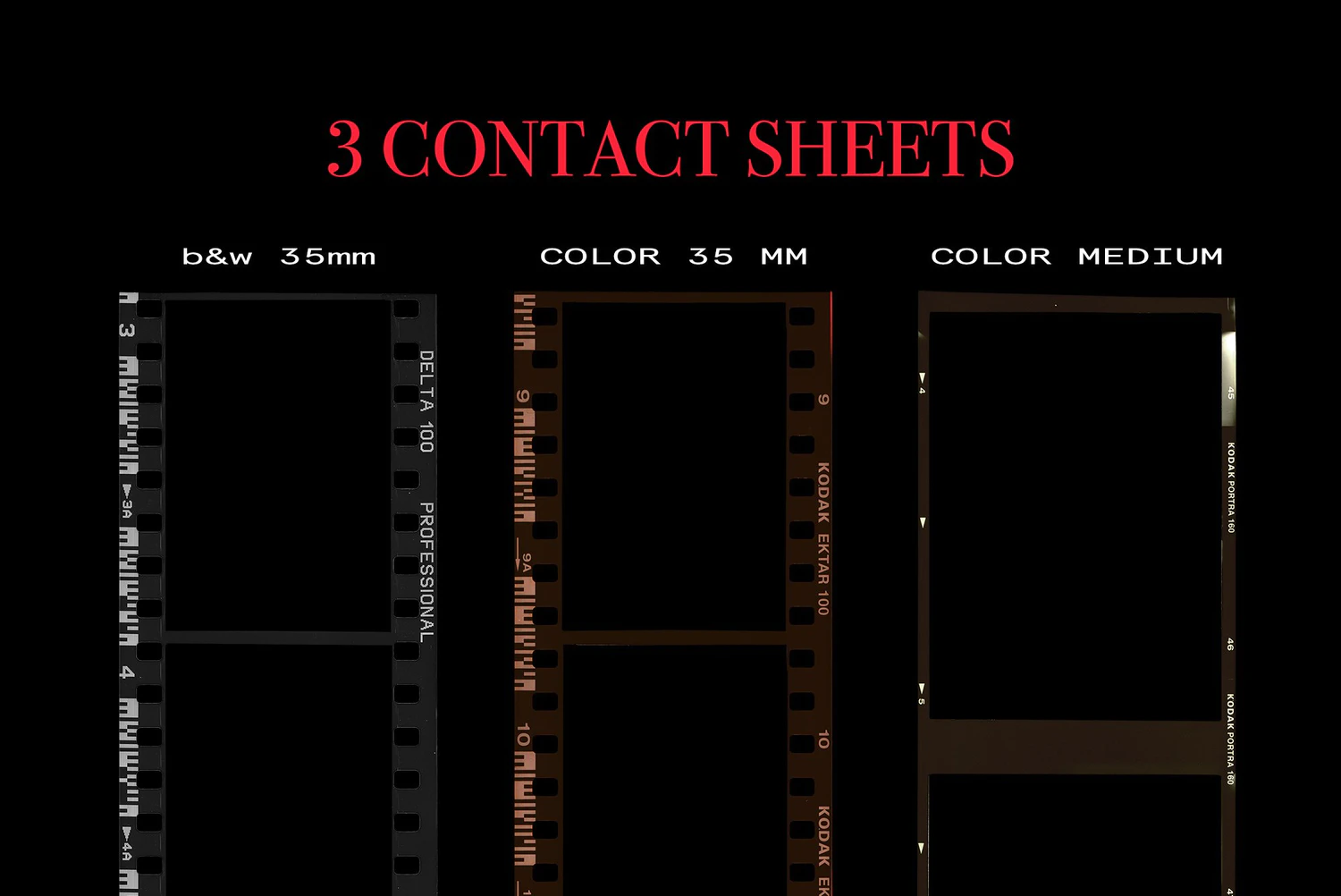 2651 复古老式怀旧电影胶卷胶片照片滤镜ps样机素材展示效果源文件模板 Contact Sheet Film Roll Mockup