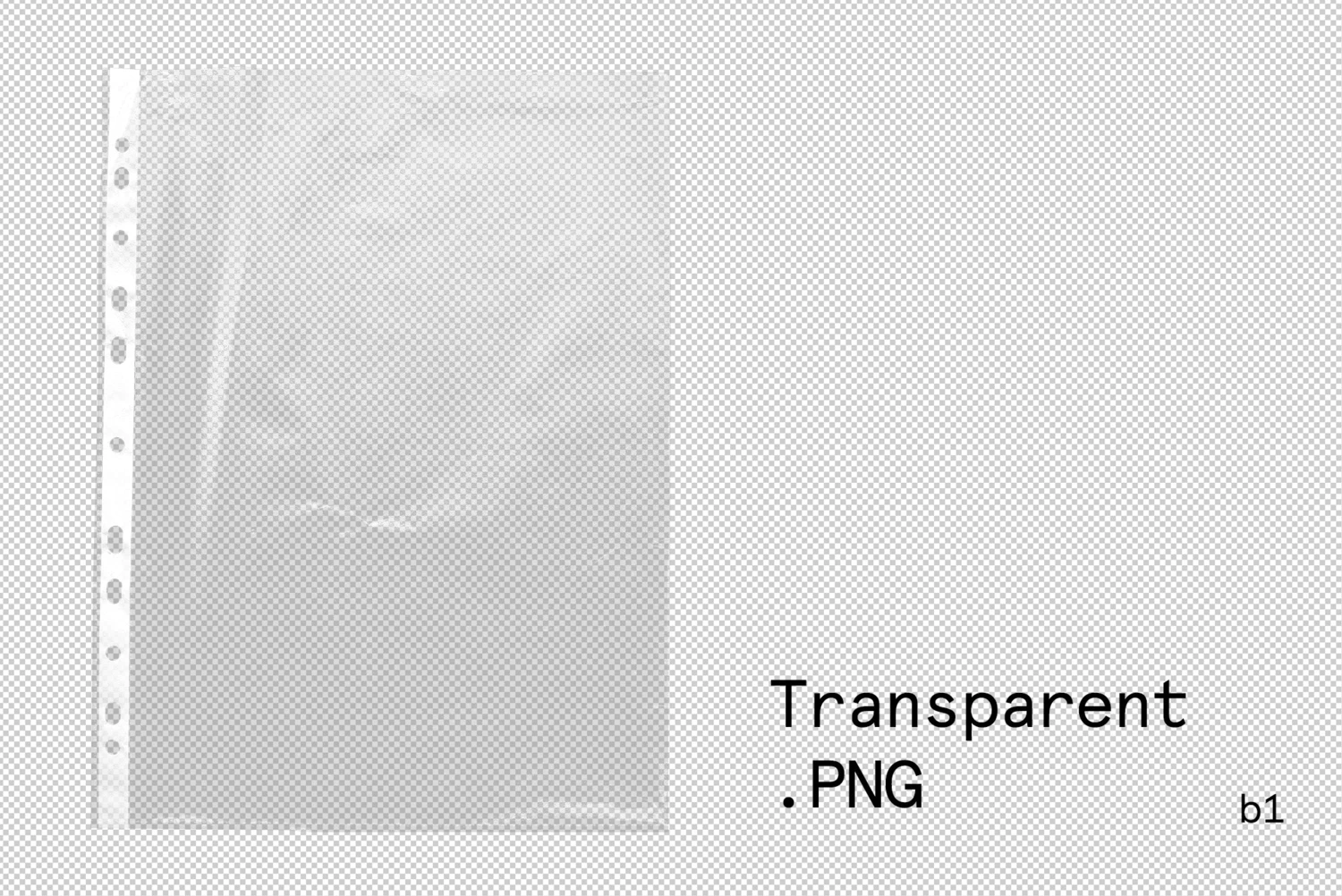 2657 8款高清透明塑料袋PNG免抠潮流素材 8 Plastic Bag