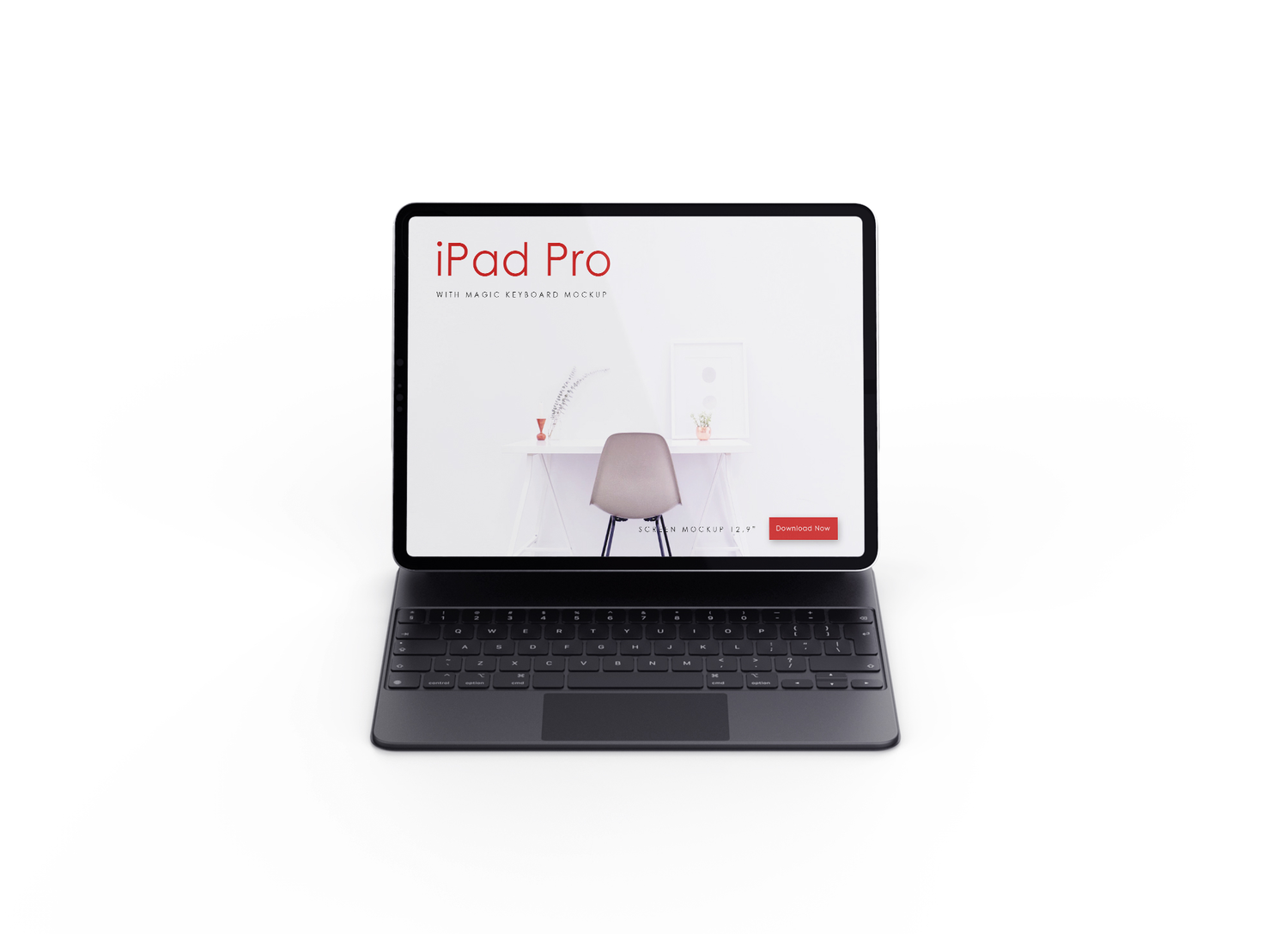 2922 4款ipad屏幕web设计UI展示PSD样机 iPad Pro Mockups