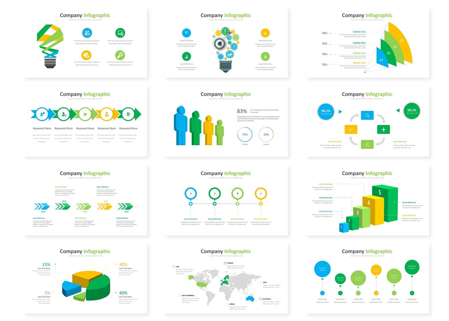 2943 市场调查商业策划计划书带图表keynote模版 Constr – Keynote Template