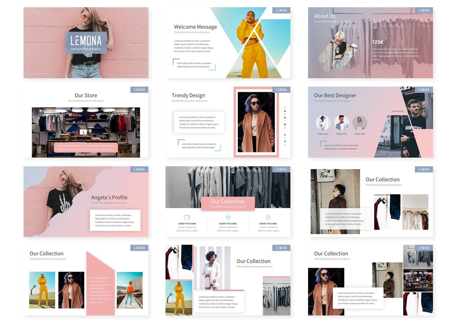 2944 商业多用途演示产品keynote模版Lemona – Keynote Template