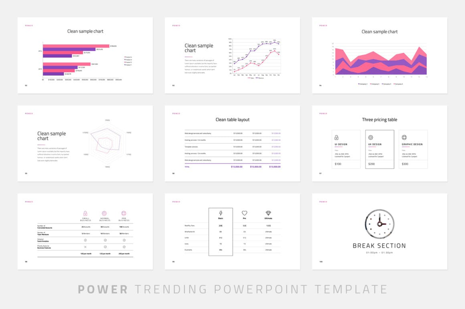 2951 个人作品集项目路演众筹产品keynote模版 Power – Keynote Template