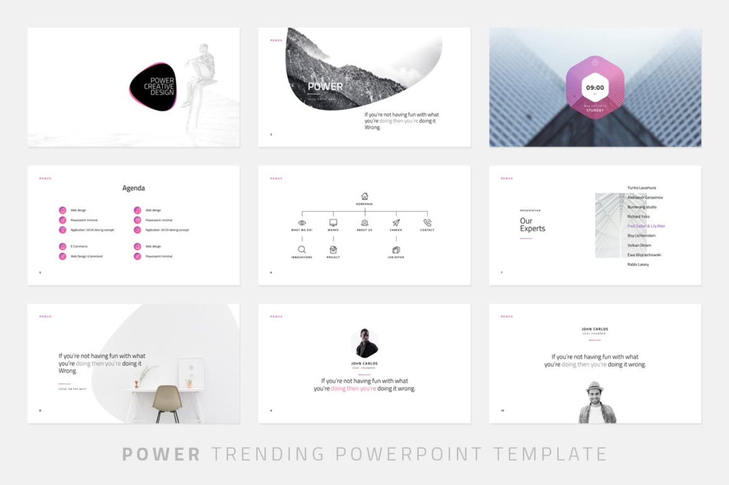 2951 个人作品集项目路演众筹产品keynote模版 Power – Keynote Template