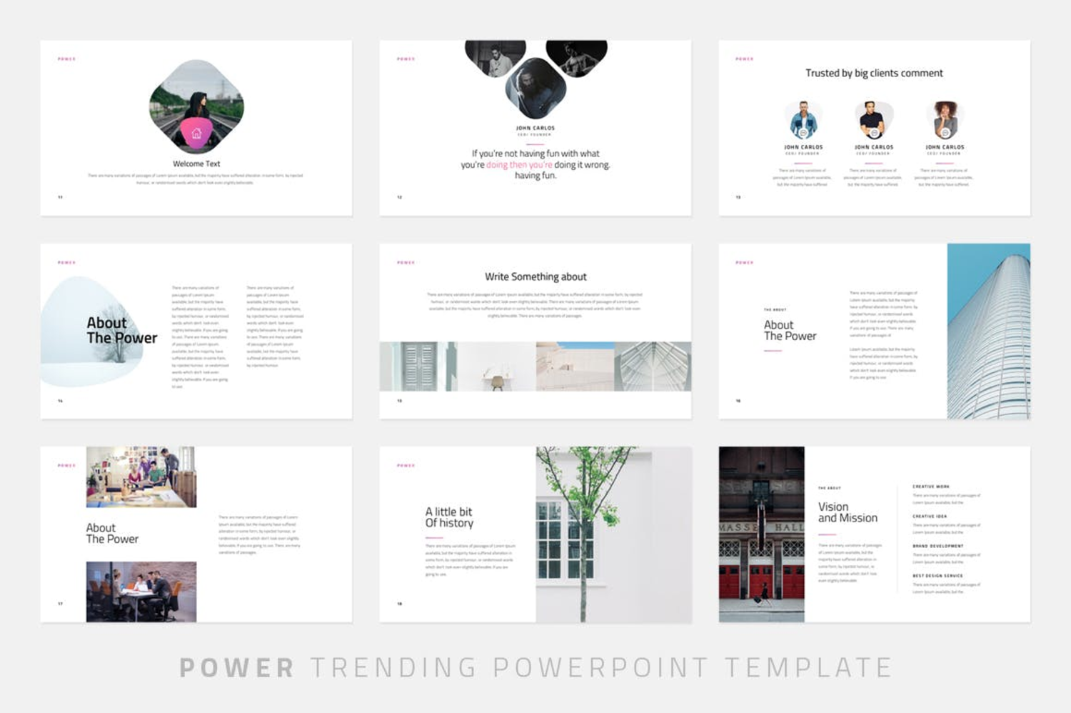 2951 个人作品集项目路演众筹产品keynote模版 Power – Keynote Template