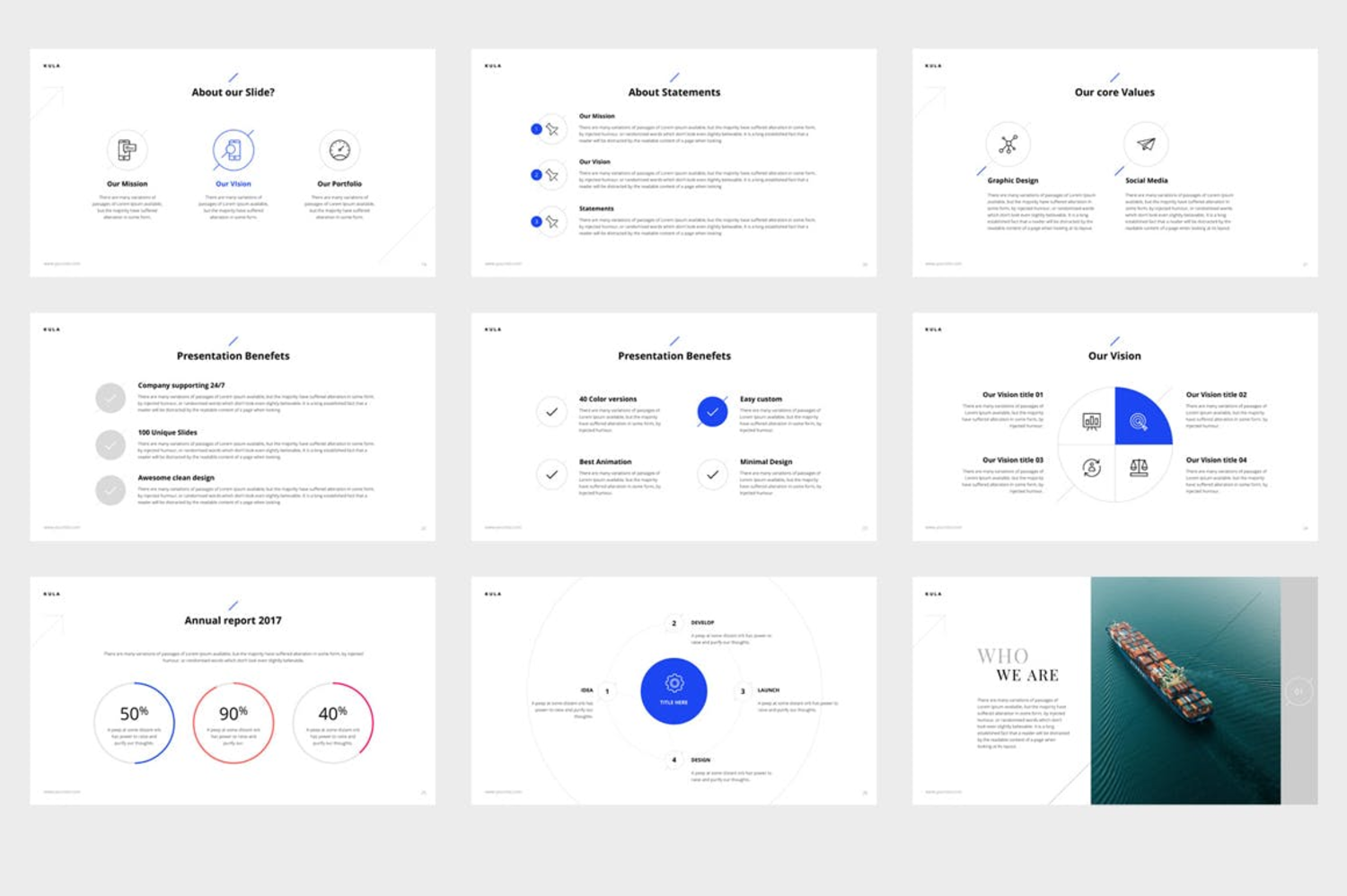 2959 商业投资信息图表keynote模板演示文稿KULA Keynote Template