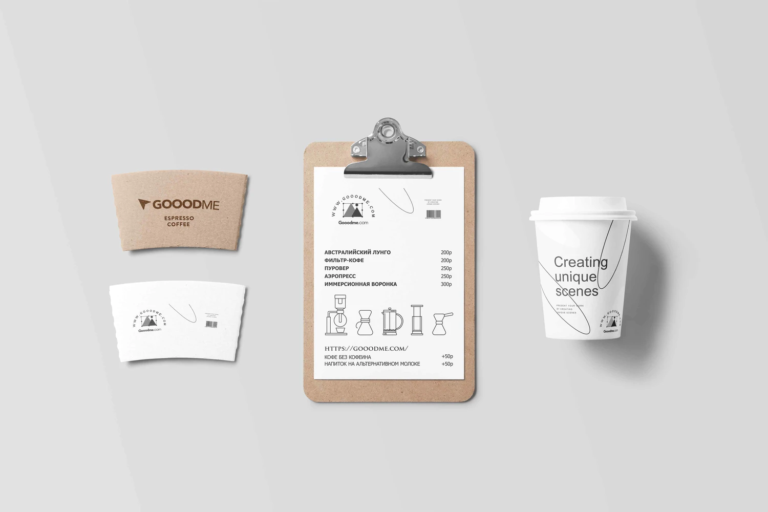 3102 14款咖啡面包烘培品牌VI设计PSD样机Coffee Stationery Mockups