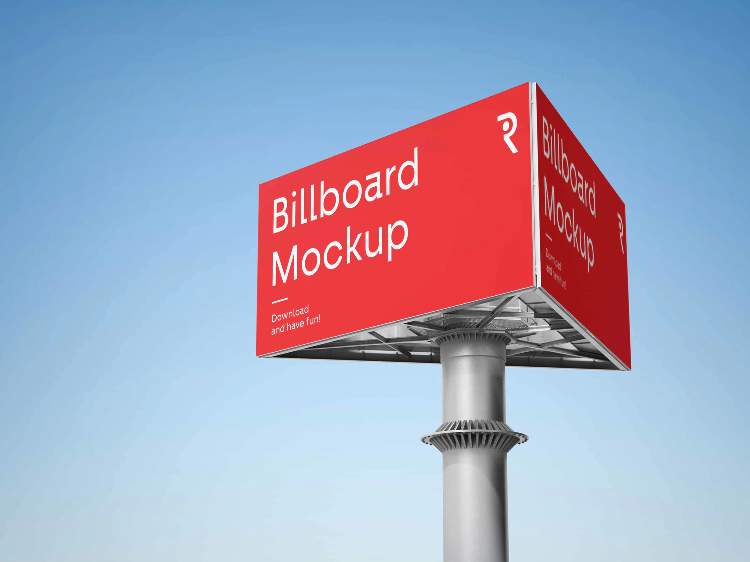 3210 10款户外大型广告牌和旗帜设计的PSD贴图样机模型素材 Billboard and Flag Mockups vol.1