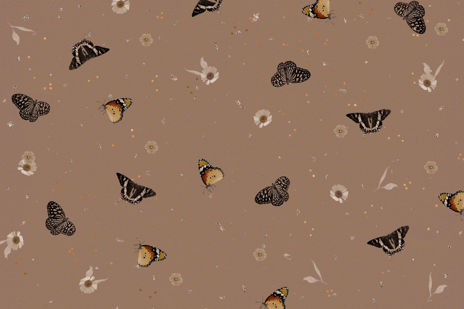 3229 25个蝴蝶拼贴纸纹理图案JPG素材 25 Butterfly Textures